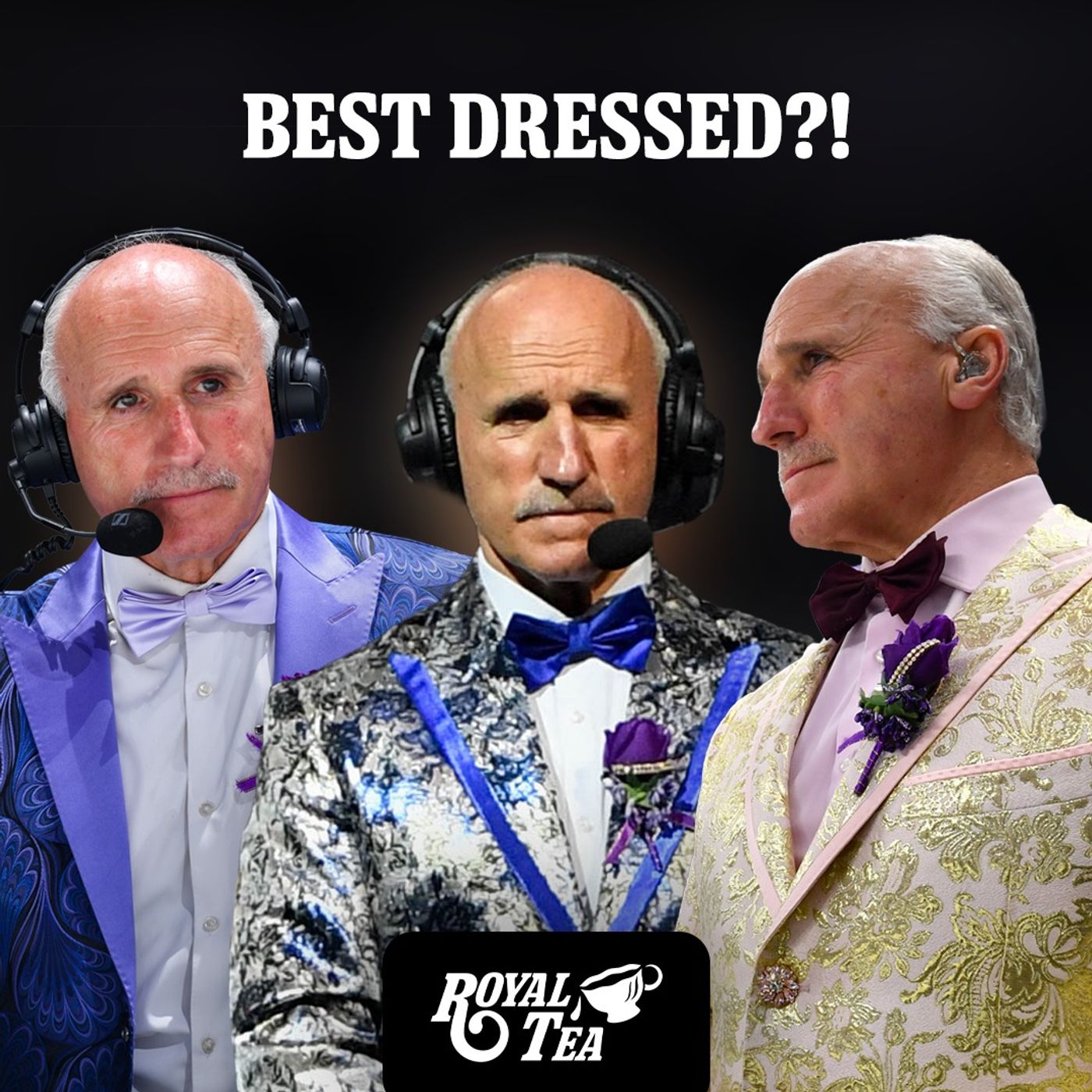 Is this Broadcaster is the BEST DRESSED in the NHL?! 🤔 | RoyalTea episode artwork