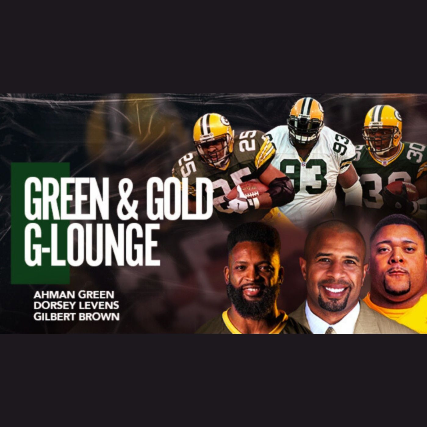 Green and Gold G lounge- NFL Draft coming up, asking the guys "When you knew you were going pro" episode artwork