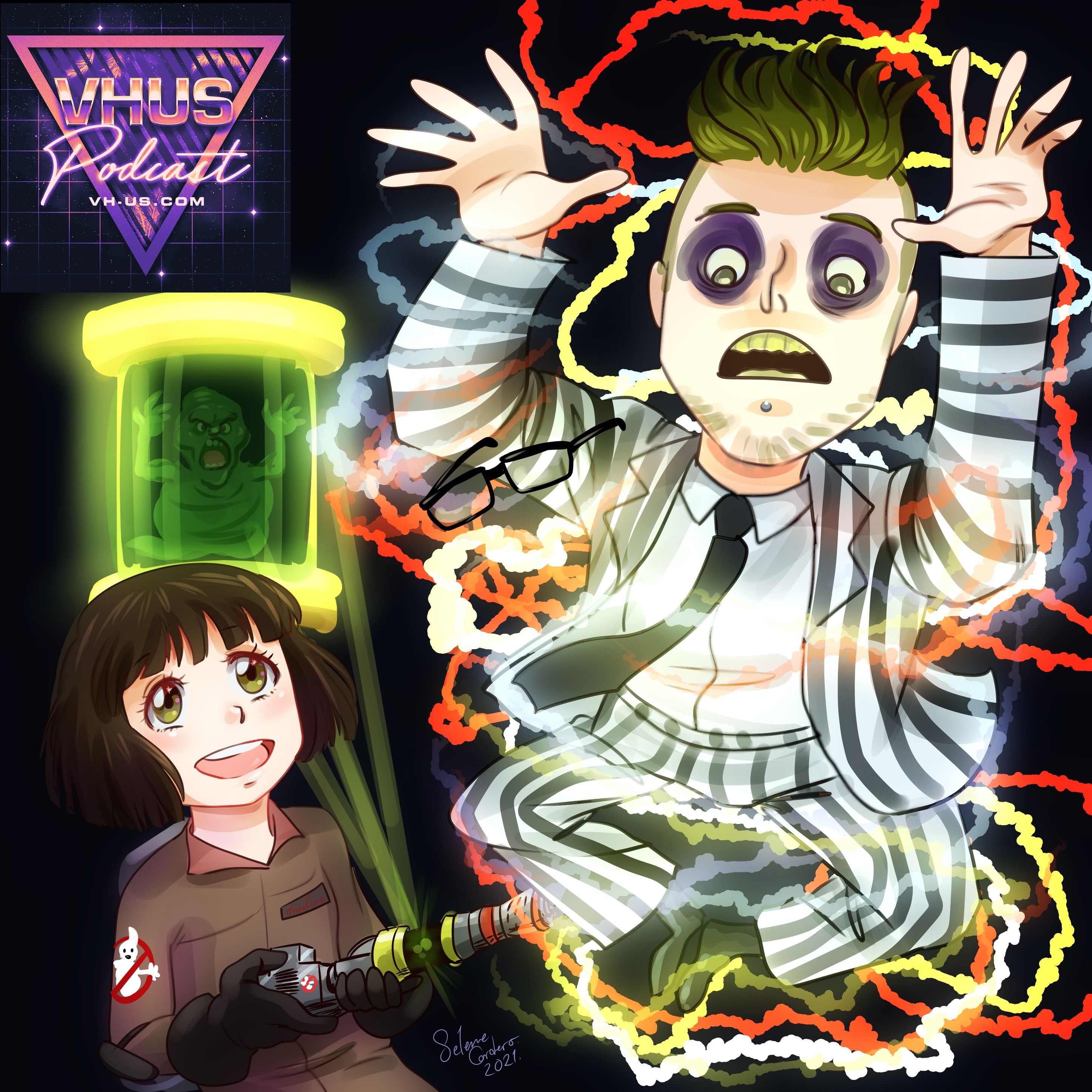 Season 8 : Episode 8 - Ghostbusters & Beetlejuice - ( Featuring Adeline Marshall )