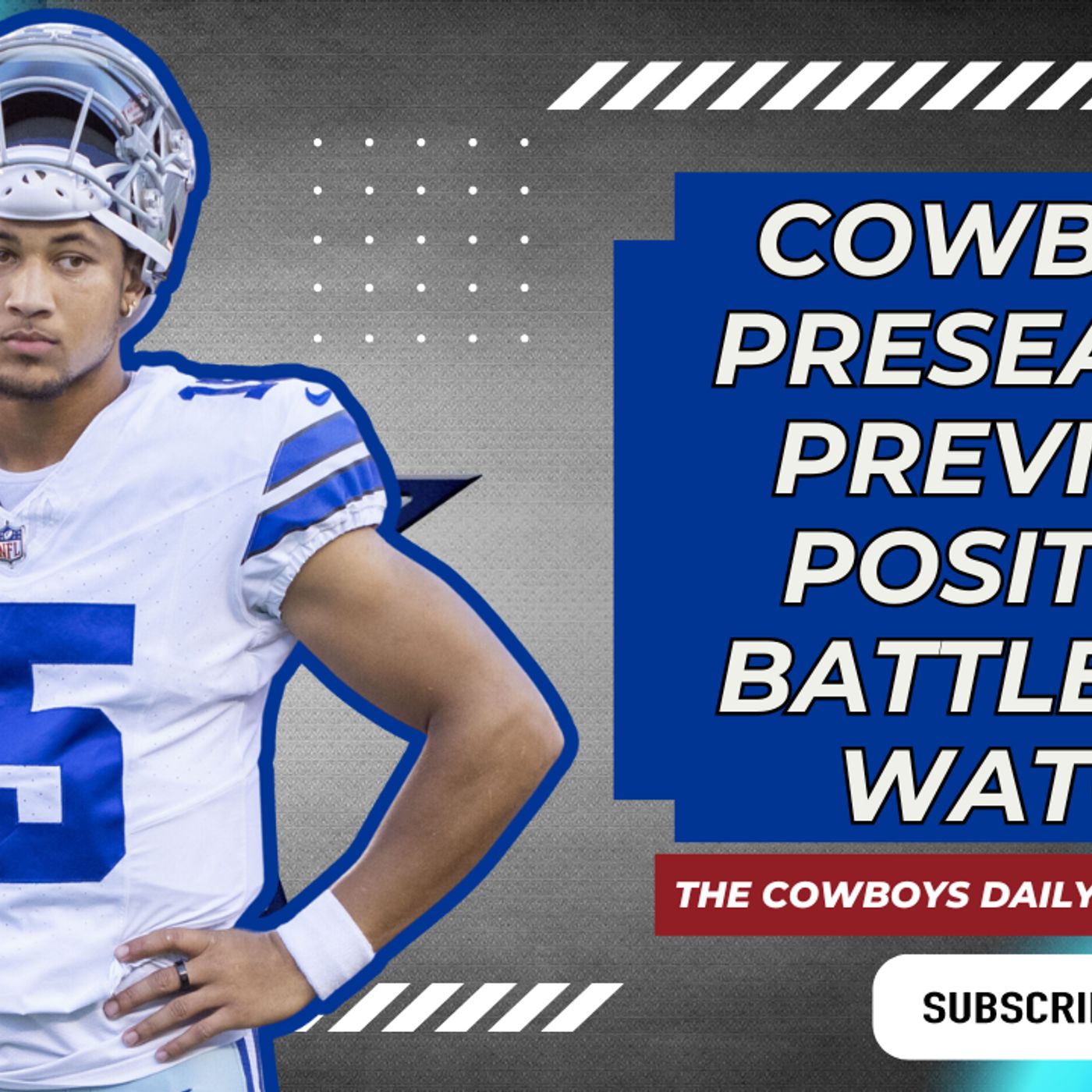 #Cowboys Preseason Preview: Position Battles to Watch | The #DallasCowboys Daily Blitz Podcast