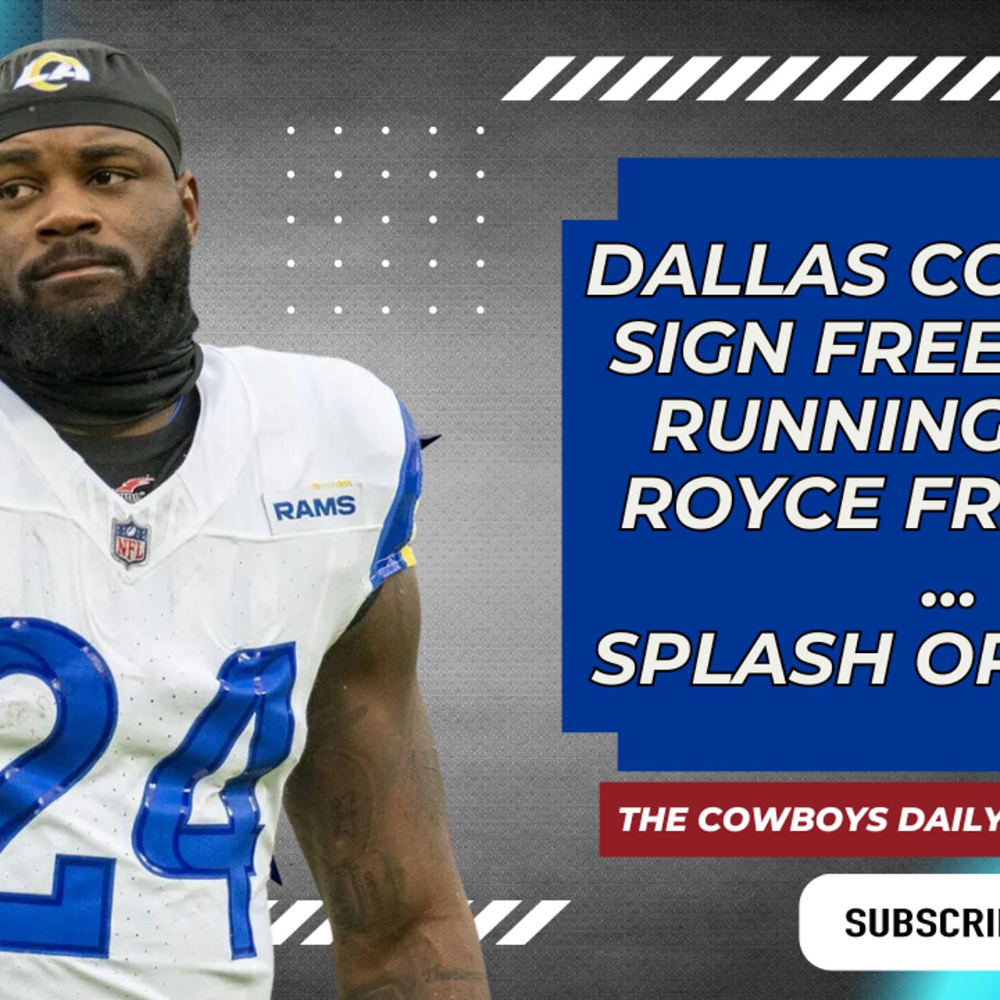 #DallasCowboys Sign RB Royce Freeman ... Splash or Thud?