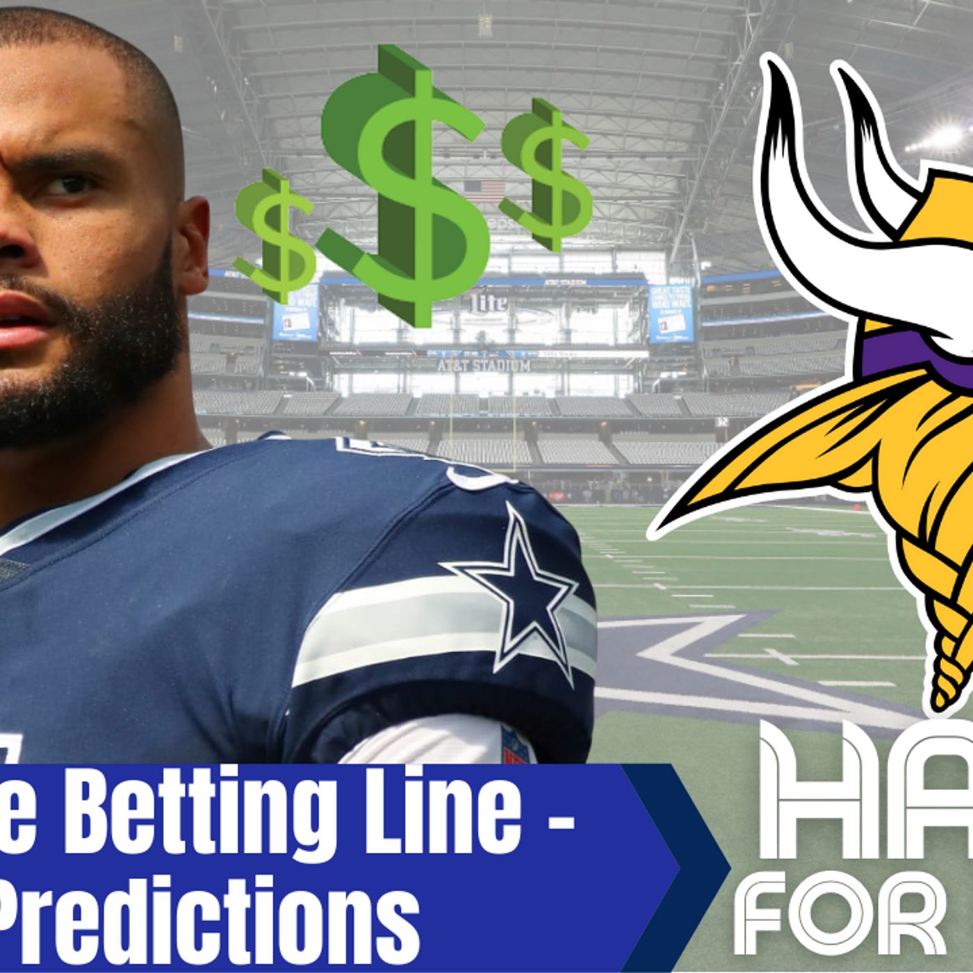 #DallasCowboys Daily Blitz - 10/29/21 - Dak's Calf & The Betting Line || #CowboysVsVikings Predictions