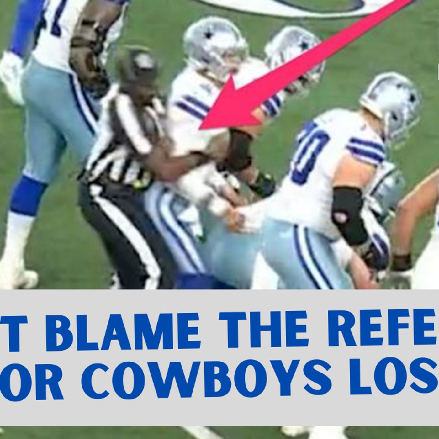Don't Blame The Referees For Cowboys Loss To 49ers