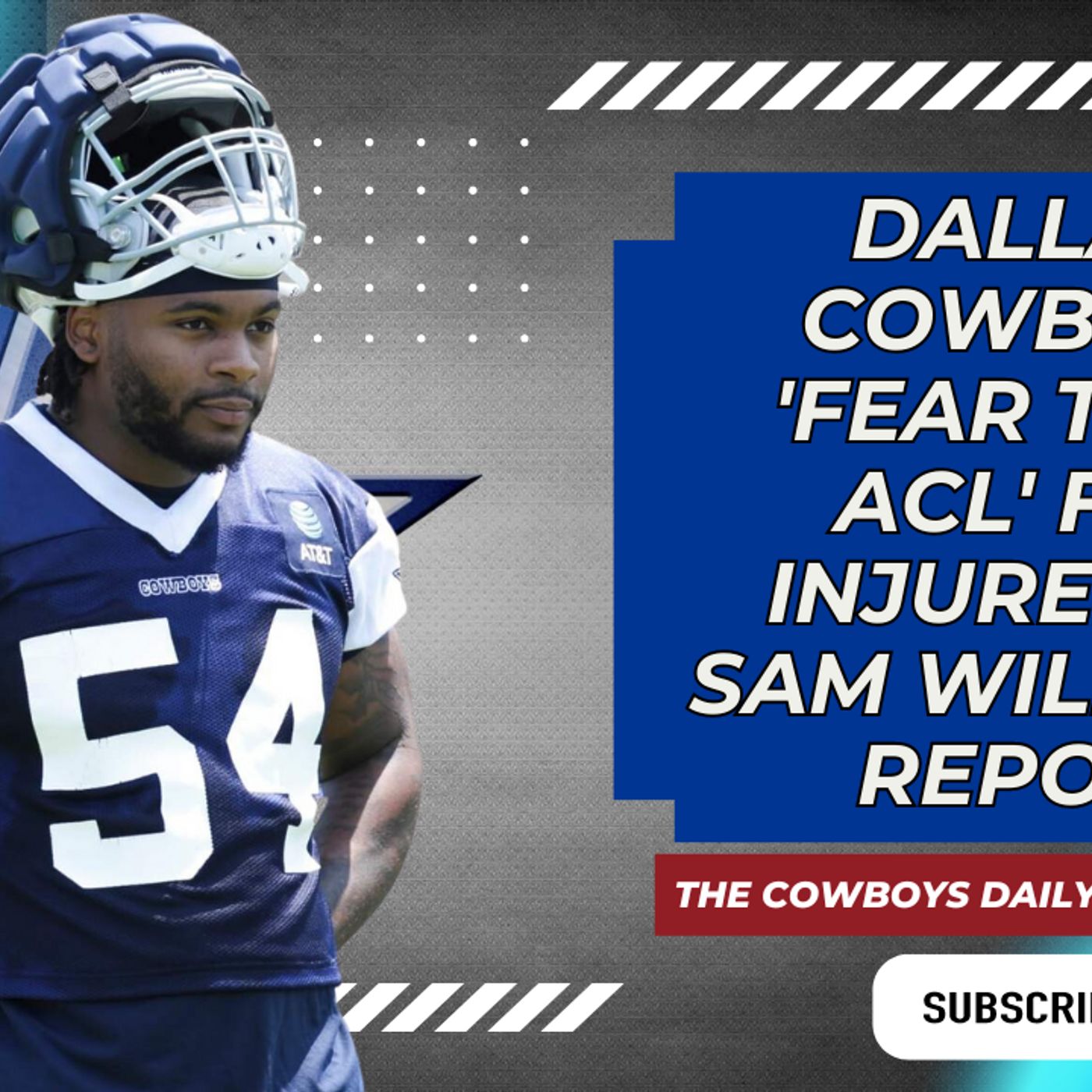 #DallasCowboys 'Fear Torn ACL' for Injured DE Sam Williams: Report