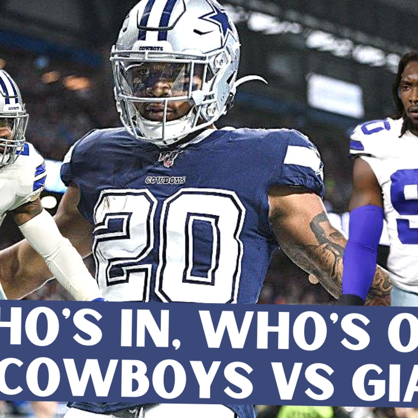 Cowboys vs Giants Injury Update: Who's In, Who's Out?