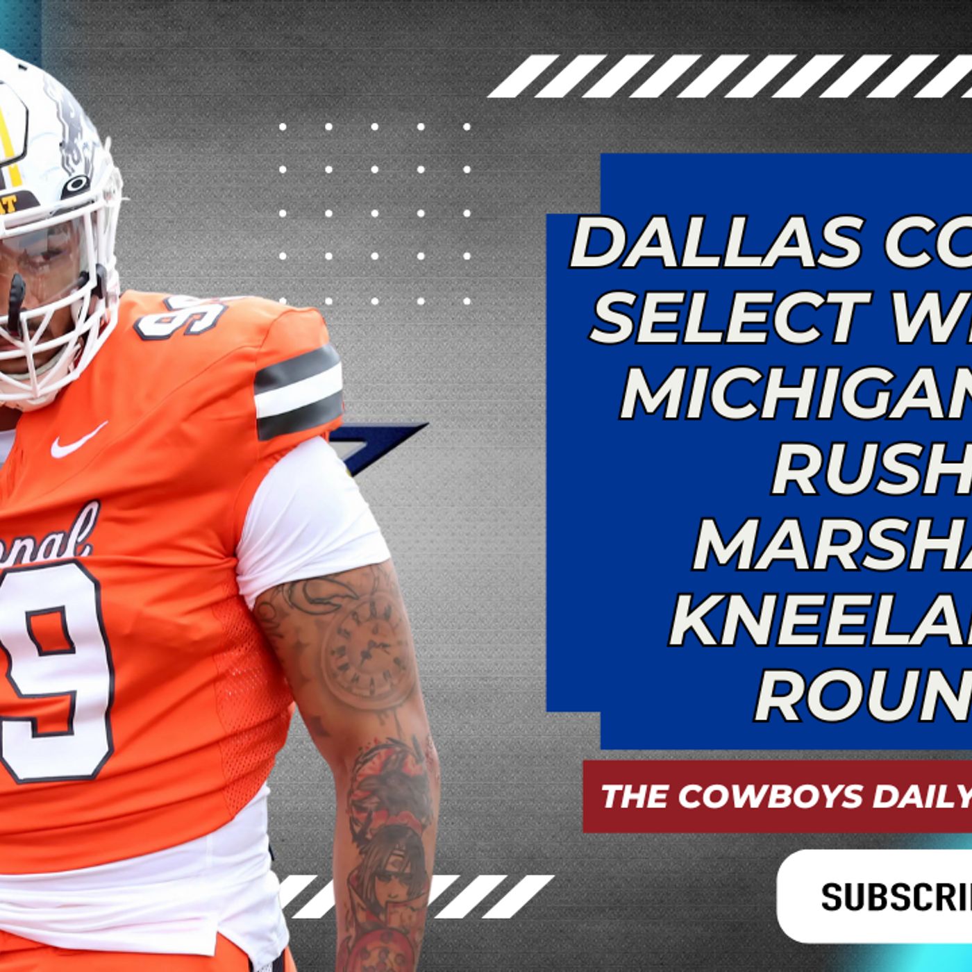 #DallasCowboys Select Western Michigan EDGE Marshawn Kneeland in Second Round of #NFLDraft
