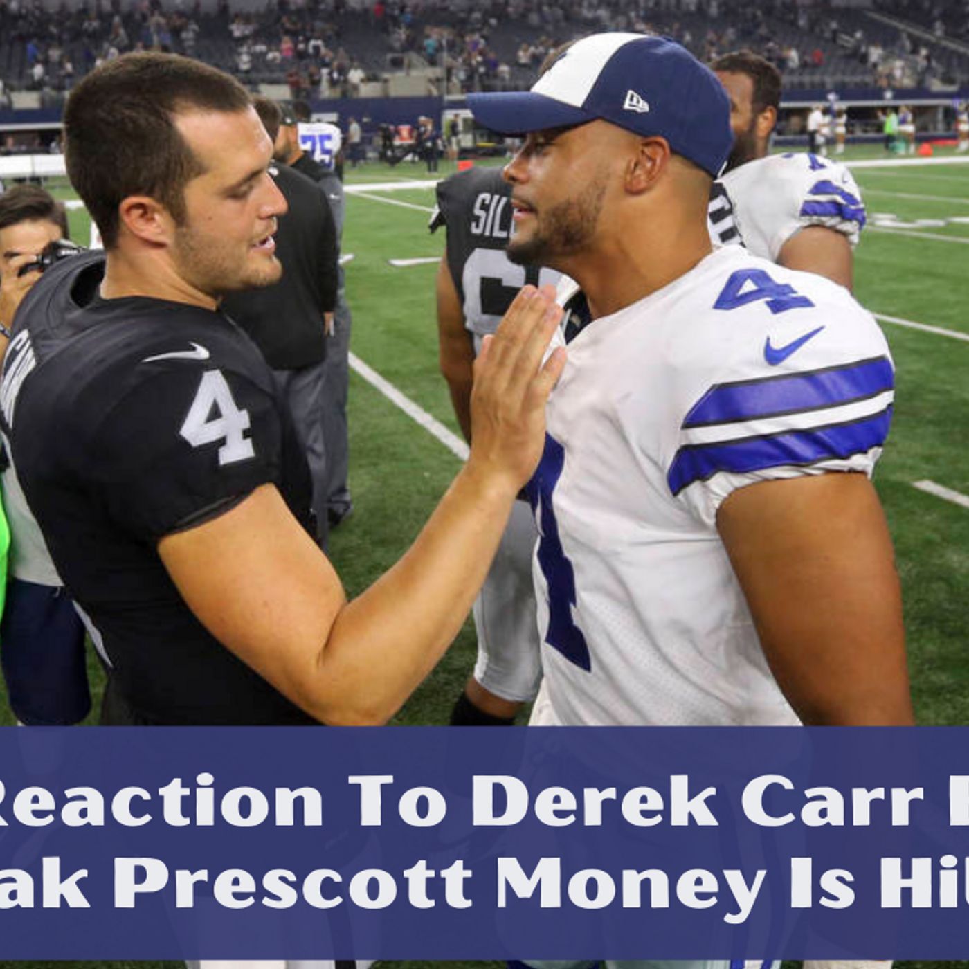 Fan Reaction To Derek Carr Being Paid Dak Prescott Money Is Hilarious
