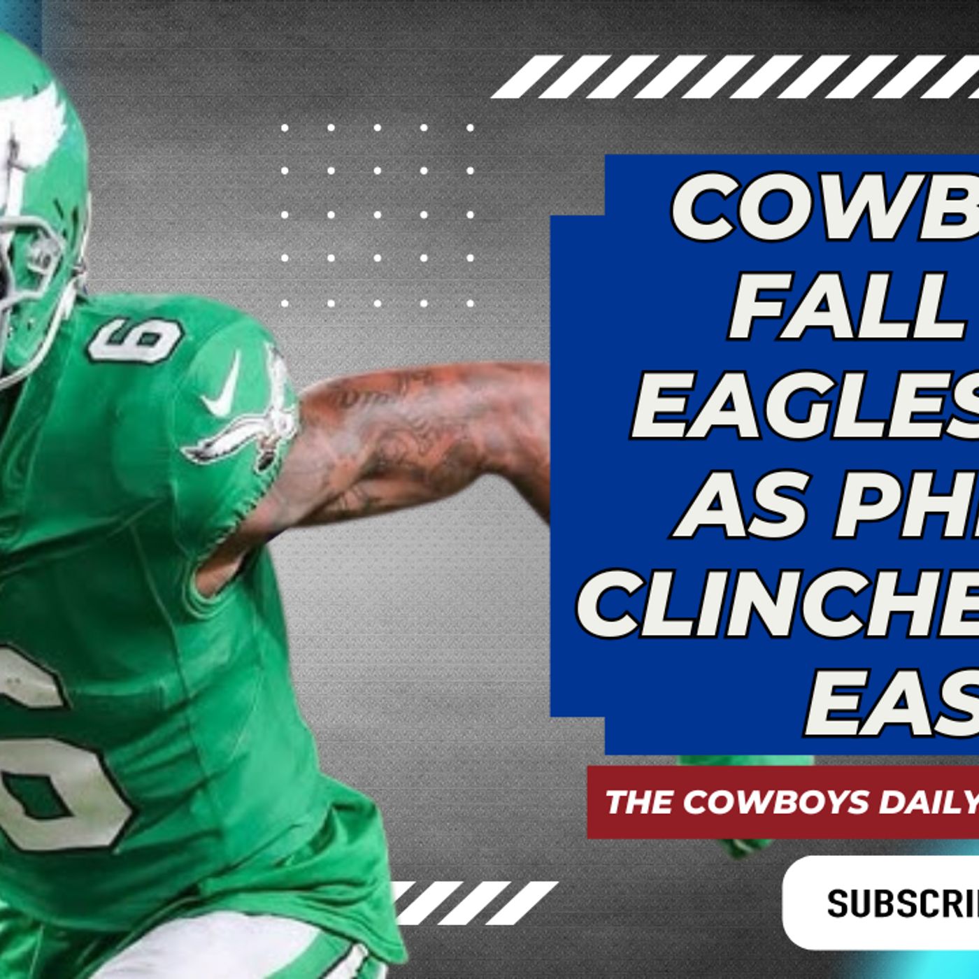 Cowboys Fall to Eagles 41-7 as Philly Clinches NFC East