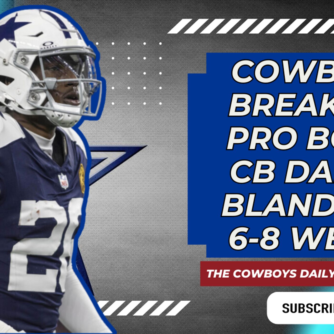 Cowboys BREAKING: Pro Bowl CB DaRon Bland OUT 6-8 Weeks