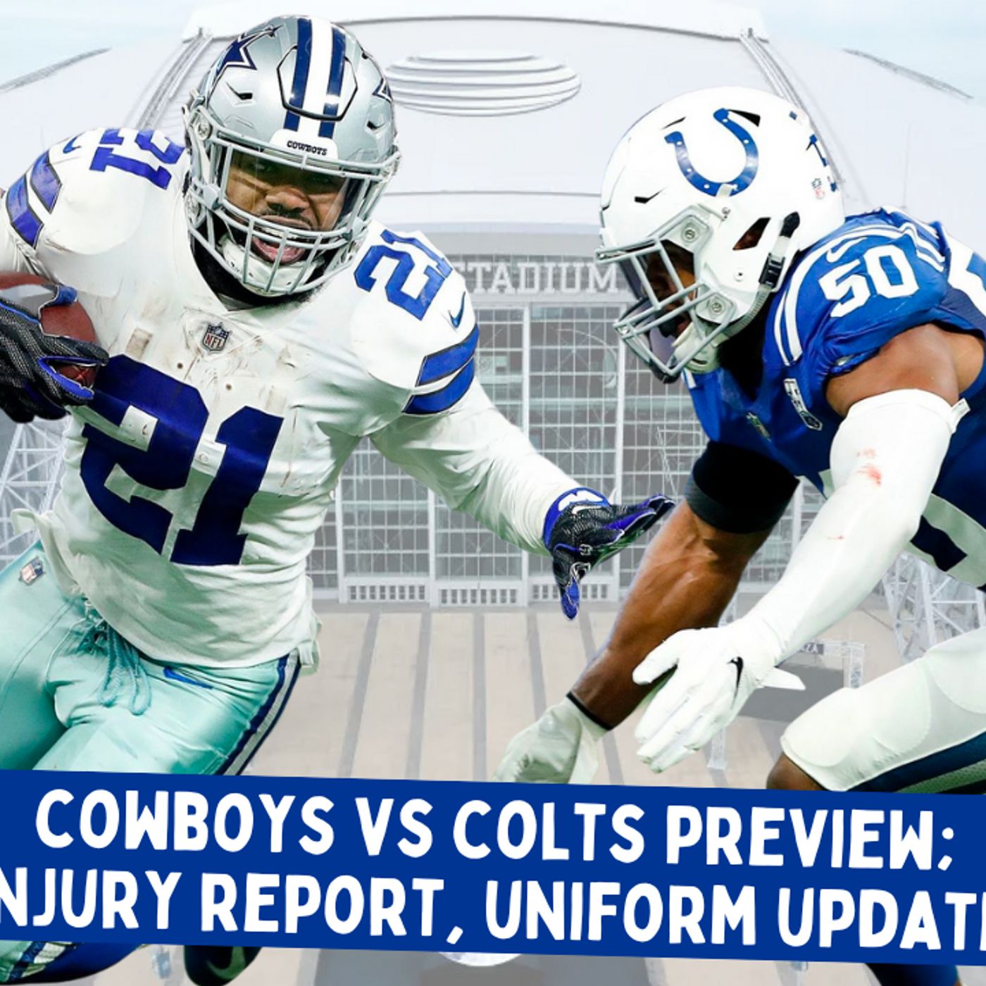 #Cowboys vs. #Colts Preview, #Injuries, Uniform Update