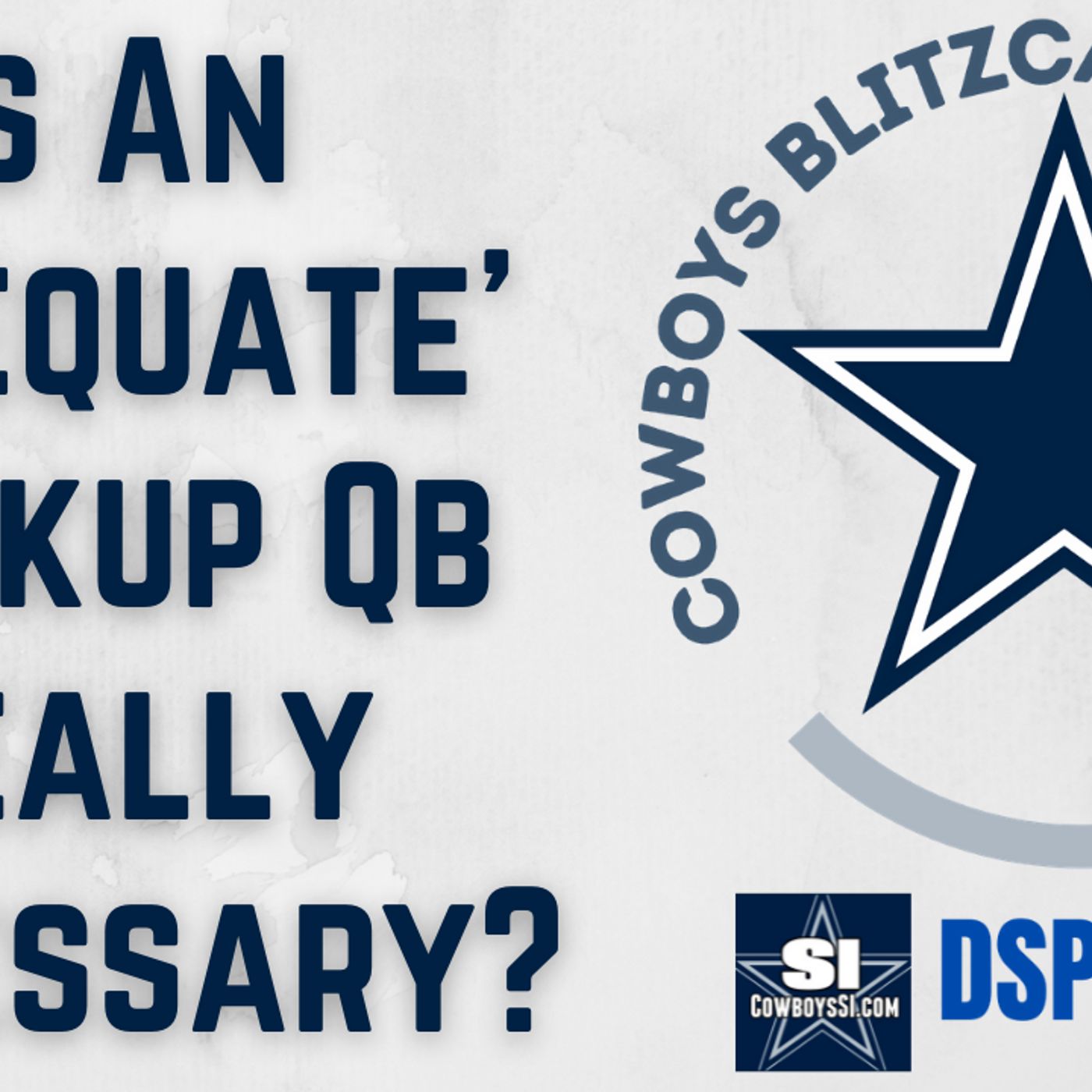 Is An 'Adequate' Backup Quarterback Really Necessary?