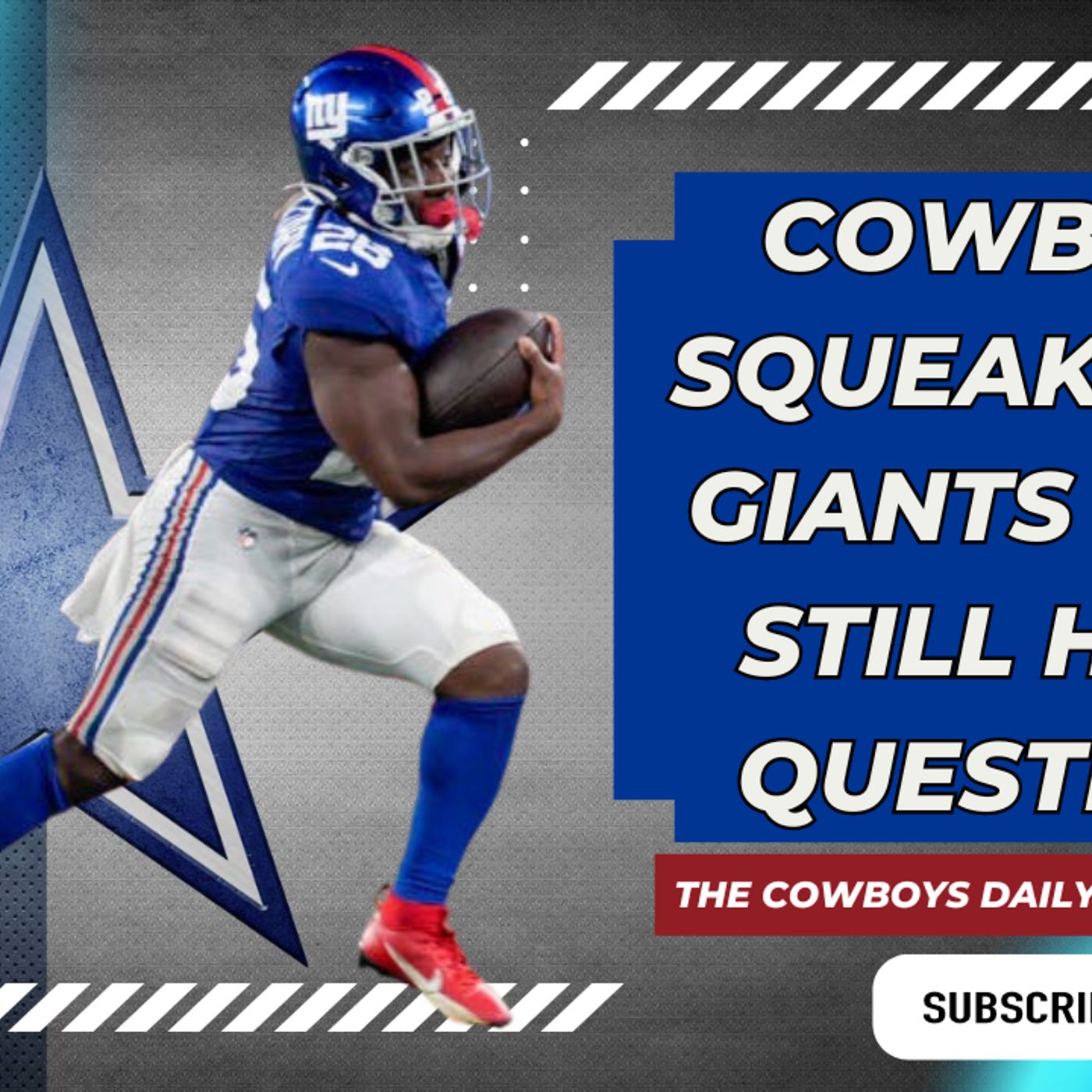 #Cowboys Squeak Past #Giants; Still Have Questions | Dallas Cowboys Daily Blitz Podcast
