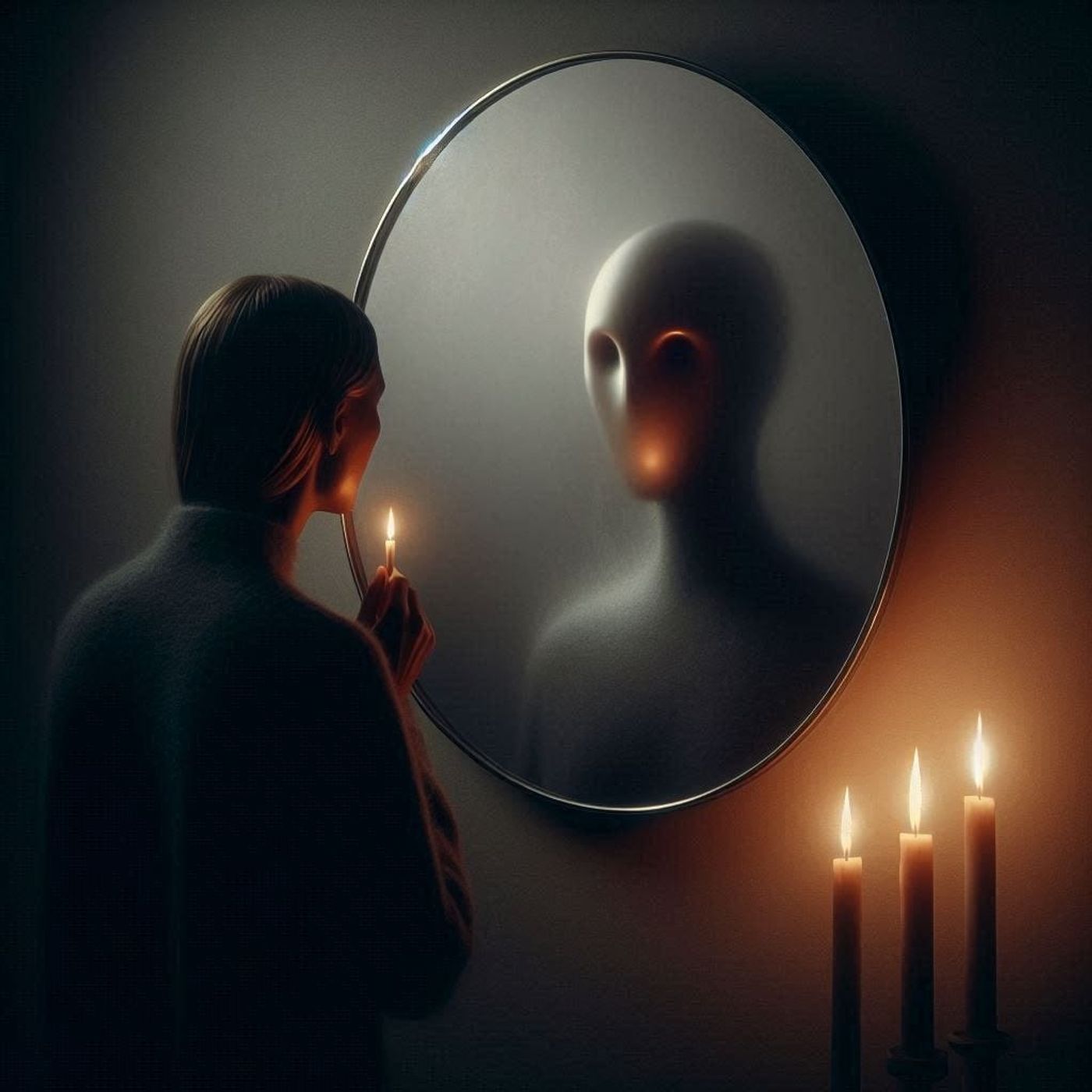 WHY DID GOD CREATE A MIRROR TO SEE BOTH DARK AND LIGHT ? WHY DID GOD CREATE A MIRROR TO SEE BOTH DARK AND LIGHT ?