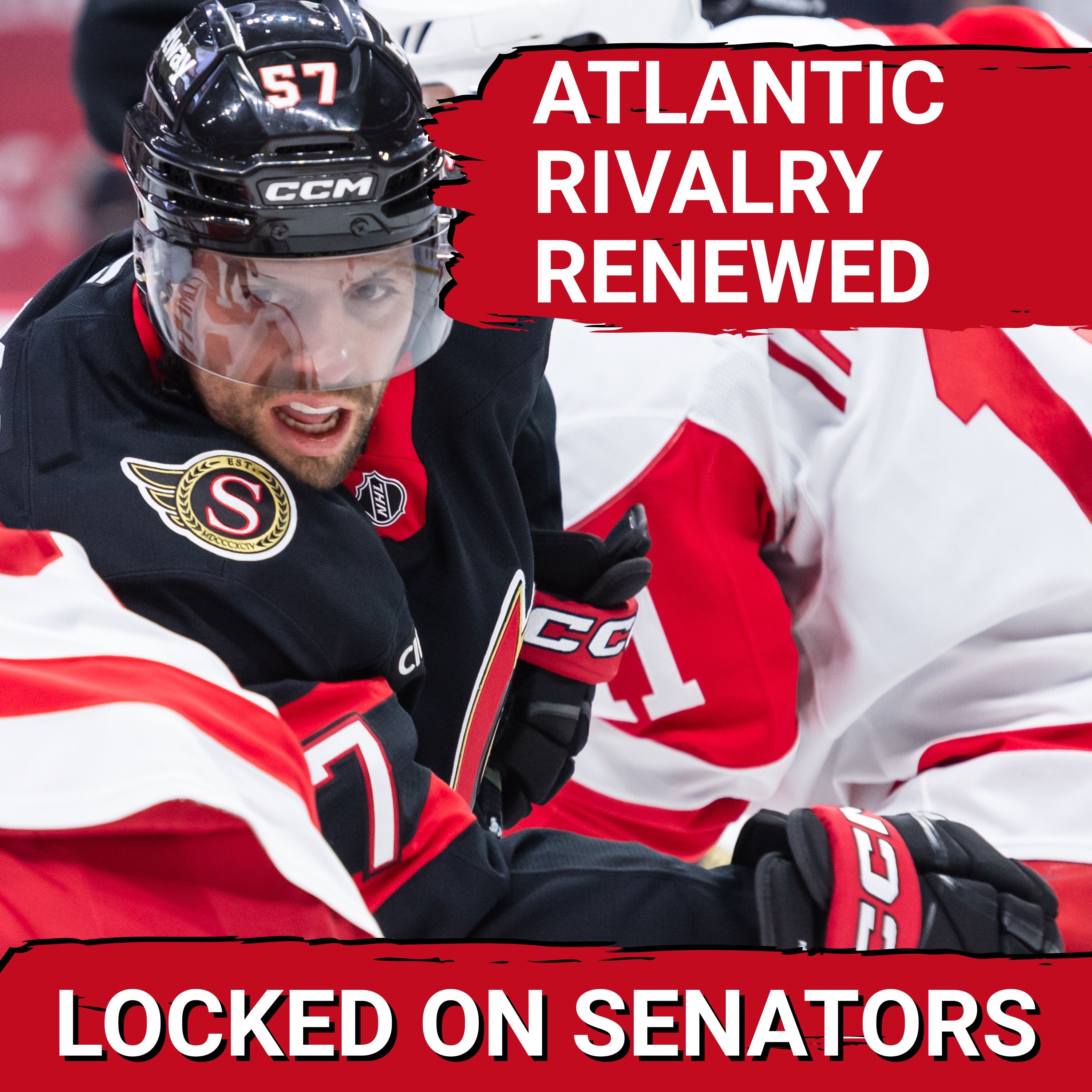 Atlantic Division Race Heats Up, Ottawa Senators Face Detroit Red Wings For 1st Time This Season