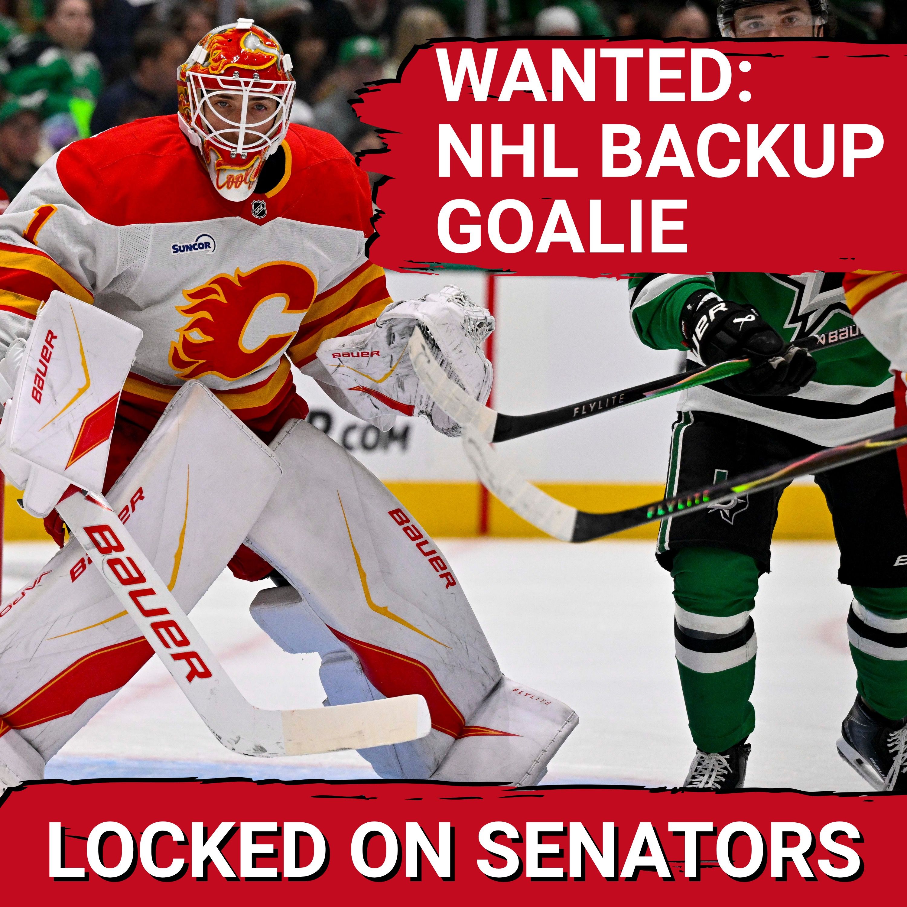 Navigating the Ottawa Senators Back Up Goalie Conundrum: Free Agency, Trade or Internal Solution? — Locked On Senators - Daily Podcast On The Ottawa Senators cover