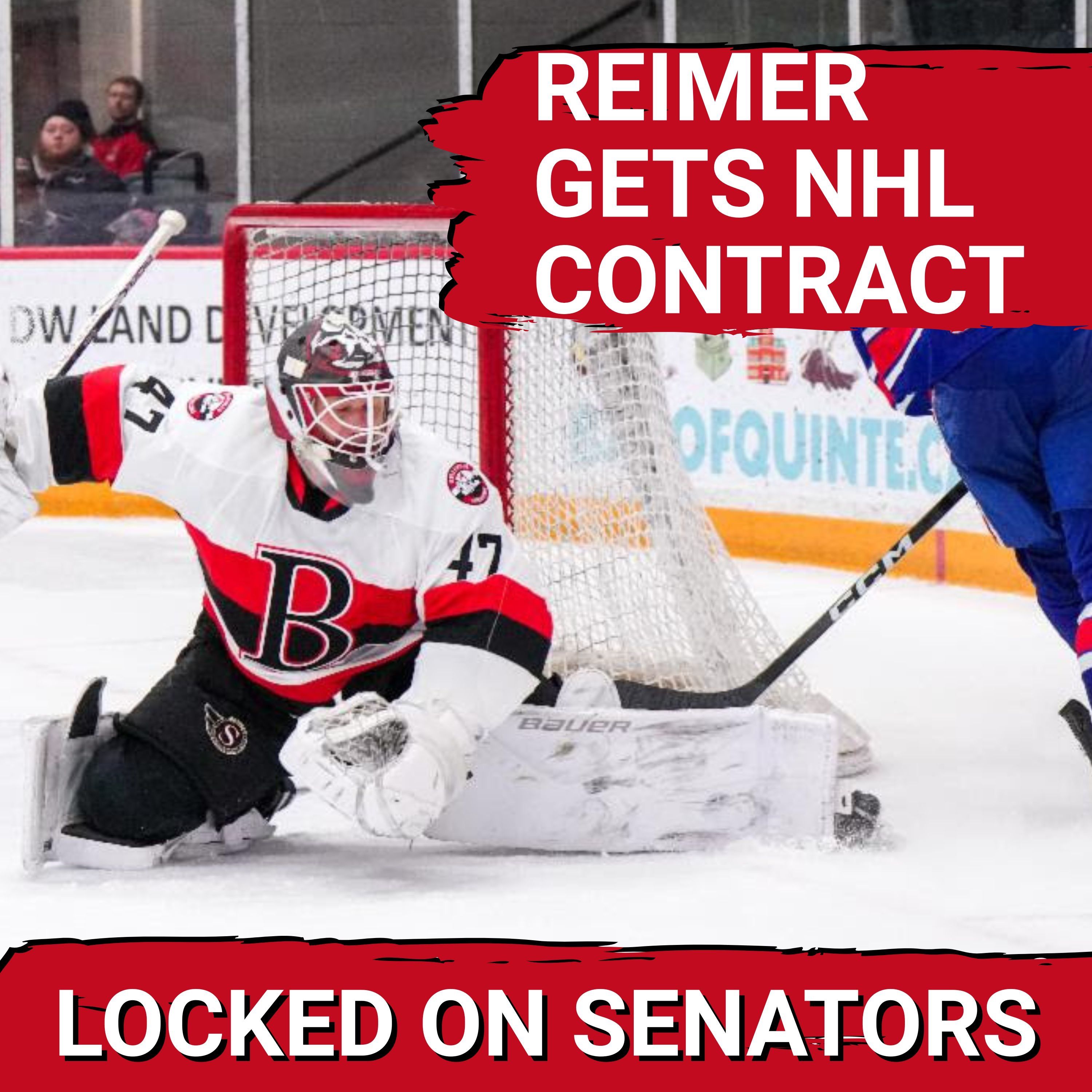 Ottawa Senators QUICKLY Sign James Reimer To NHL Contract + Travis Green Continues Line Shuffling