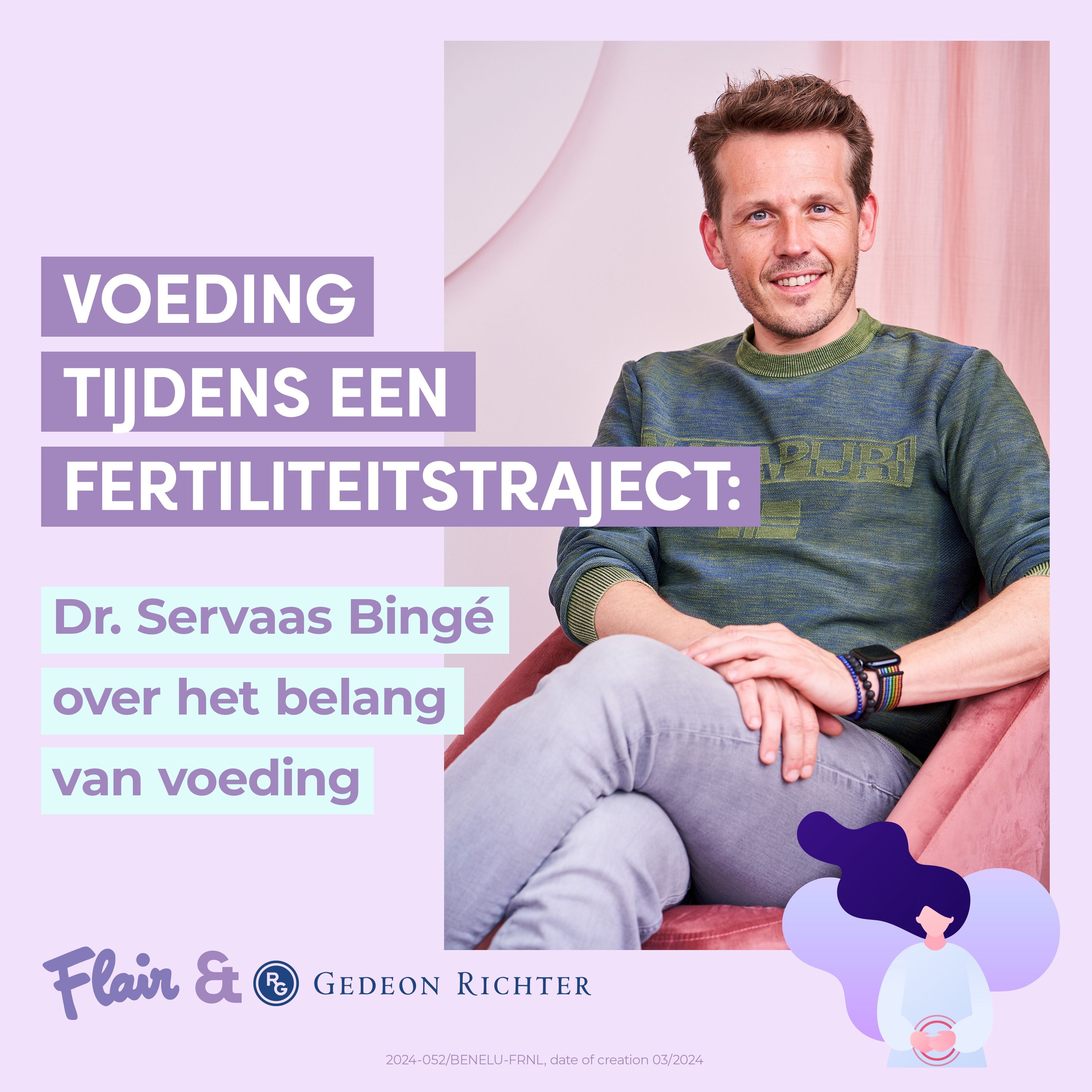Voeding tijdens het vruchtbaarheidstraject: Dr. Servaas Bingé over het belang van eten episode artwork