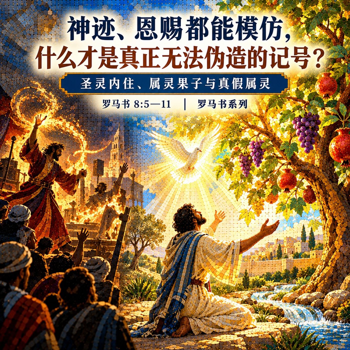神迹、恩赐都能模仿，什么才是真正无法伪造的记号？｜圣灵内住、果子与真假属灵｜罗8:5–11 episode artwork