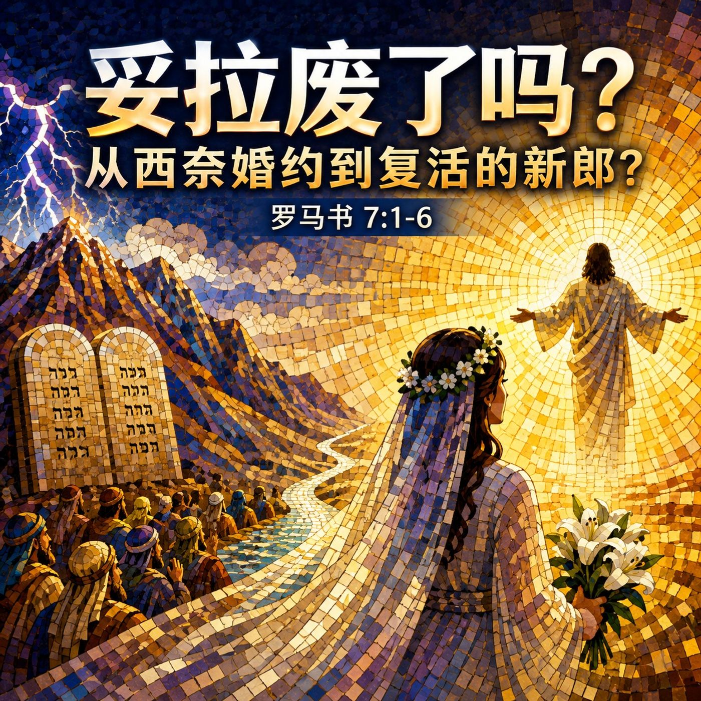 妥拉废了吗？从西奈婚约到复活的新郎？ 罗马书 7:1-6 episode artwork