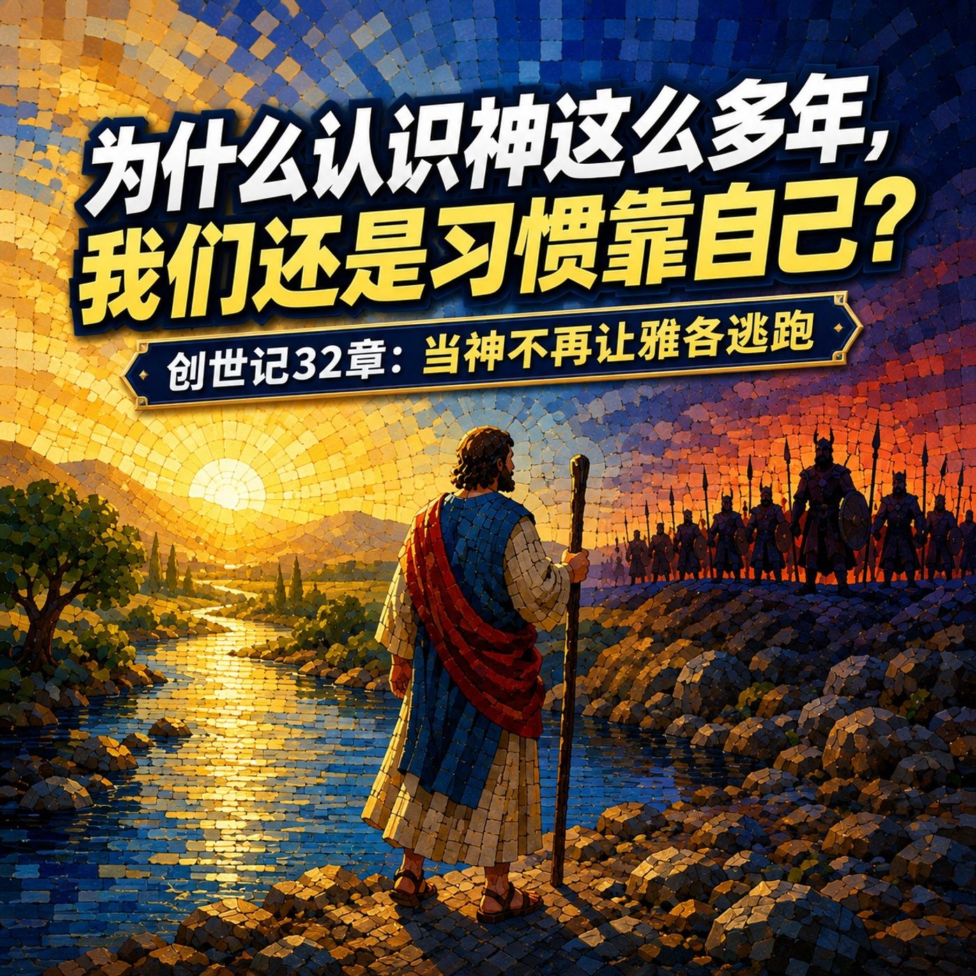 创世记32章：当神不再让雅各逃跑 | 为什么认识神这么多年，我们还是习惯靠自己？ episode artwork