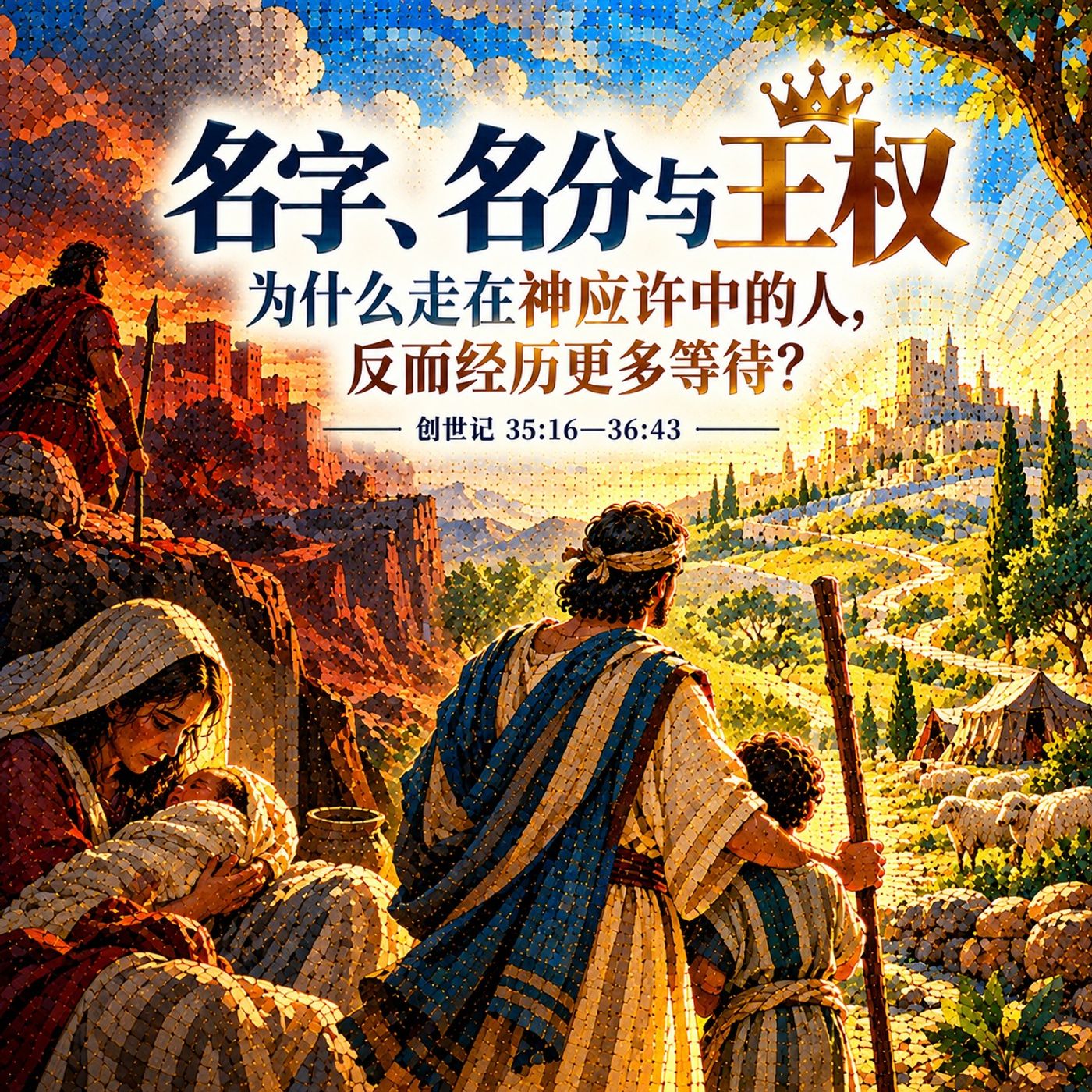 创16：名字、名分与王权 | 为什么走在神应许中的人，反而经历更多等待？ episode artwork