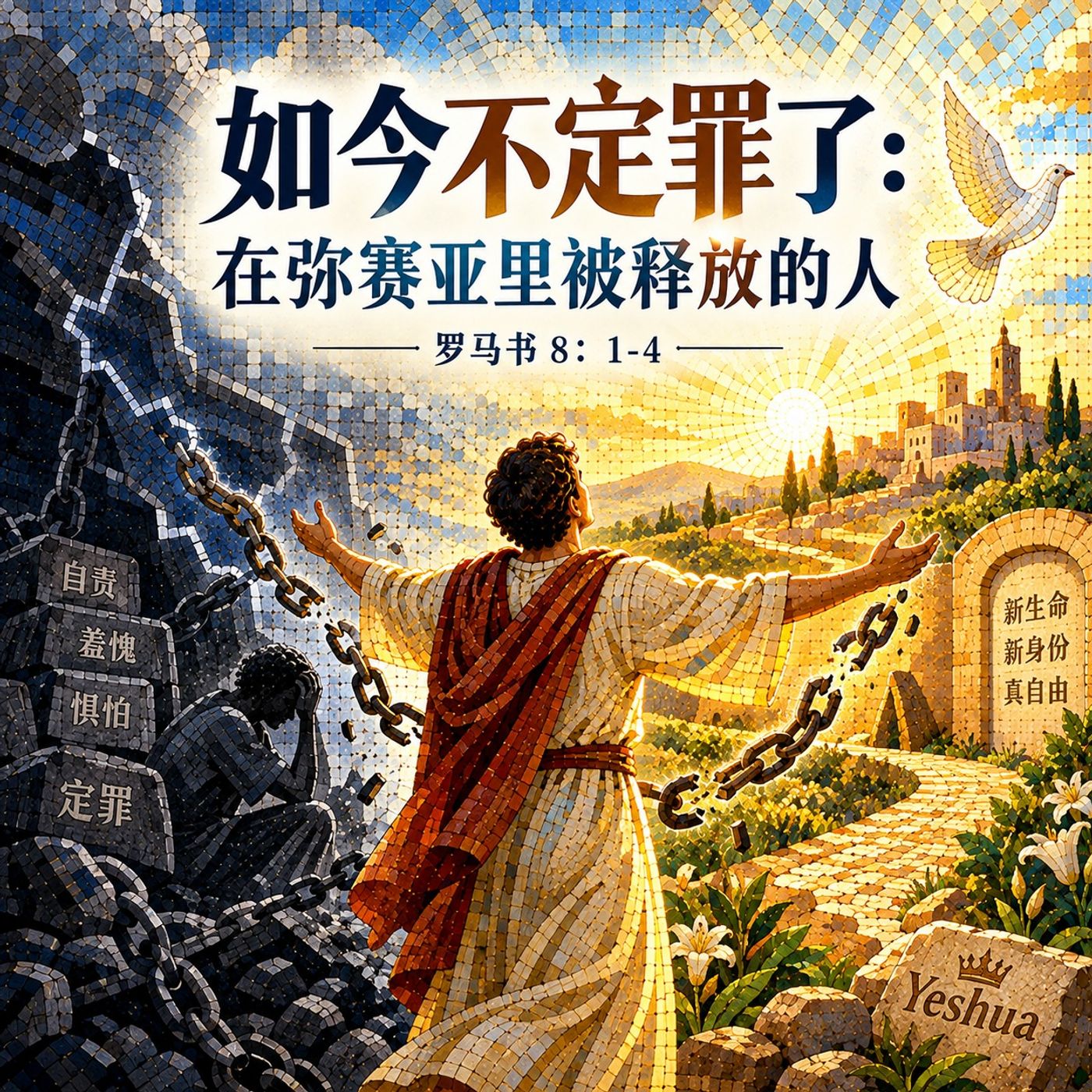 如今不定罪了：在弥赛亚里被释放的人 --- 罗 8：1-4 episode artwork