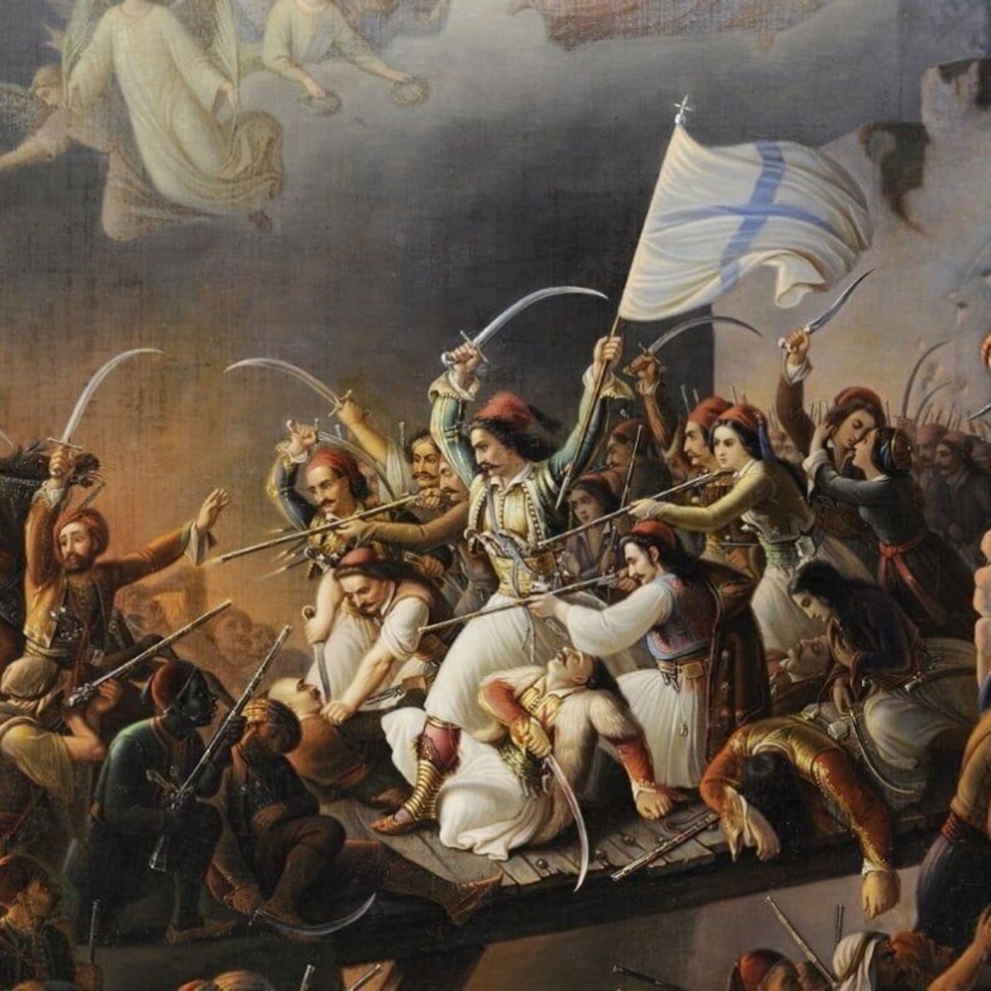 The tragic Exodus from Mesolonghi episode artwork