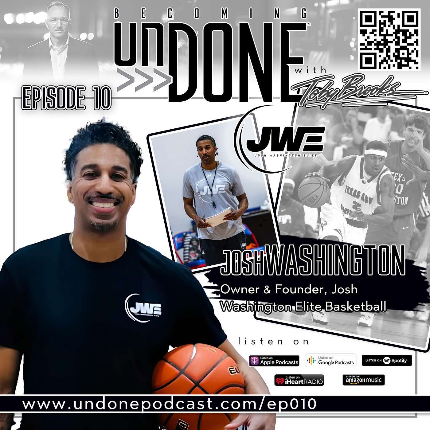 010 | REBORN with Josh Washington, Former Professional Basketball Player and Player Development Specialist episode artwork
