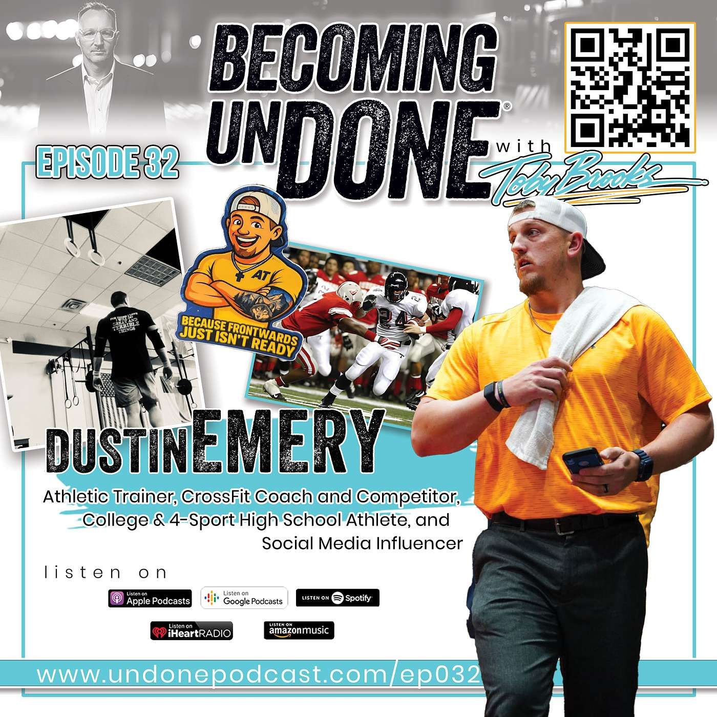 032 | REMEMBER THE NAME with Dustin Emery, Athletic Trainer, CrossFitter, and former College and 4-Sport HS Athlete episode artwork