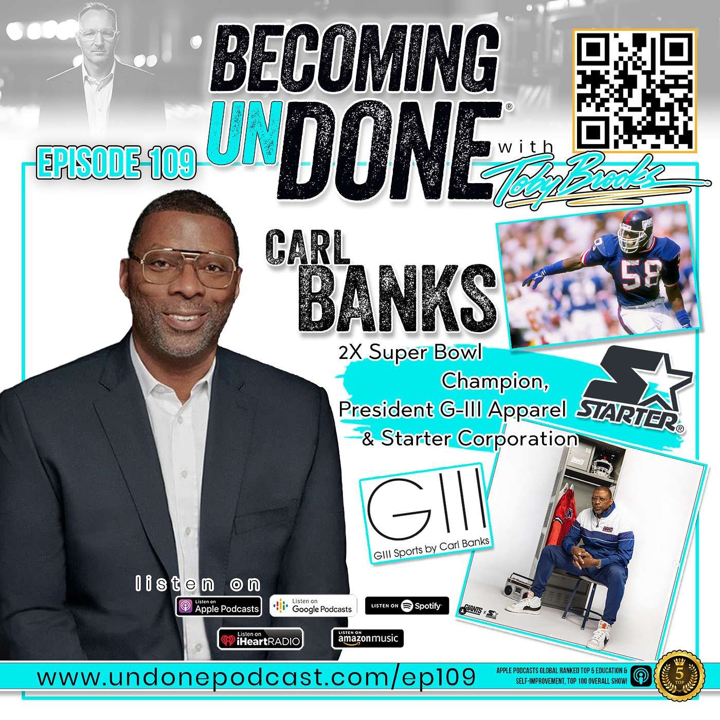 109 | From Champion to Starter with 2X Super Bowl Champion Carl Banks