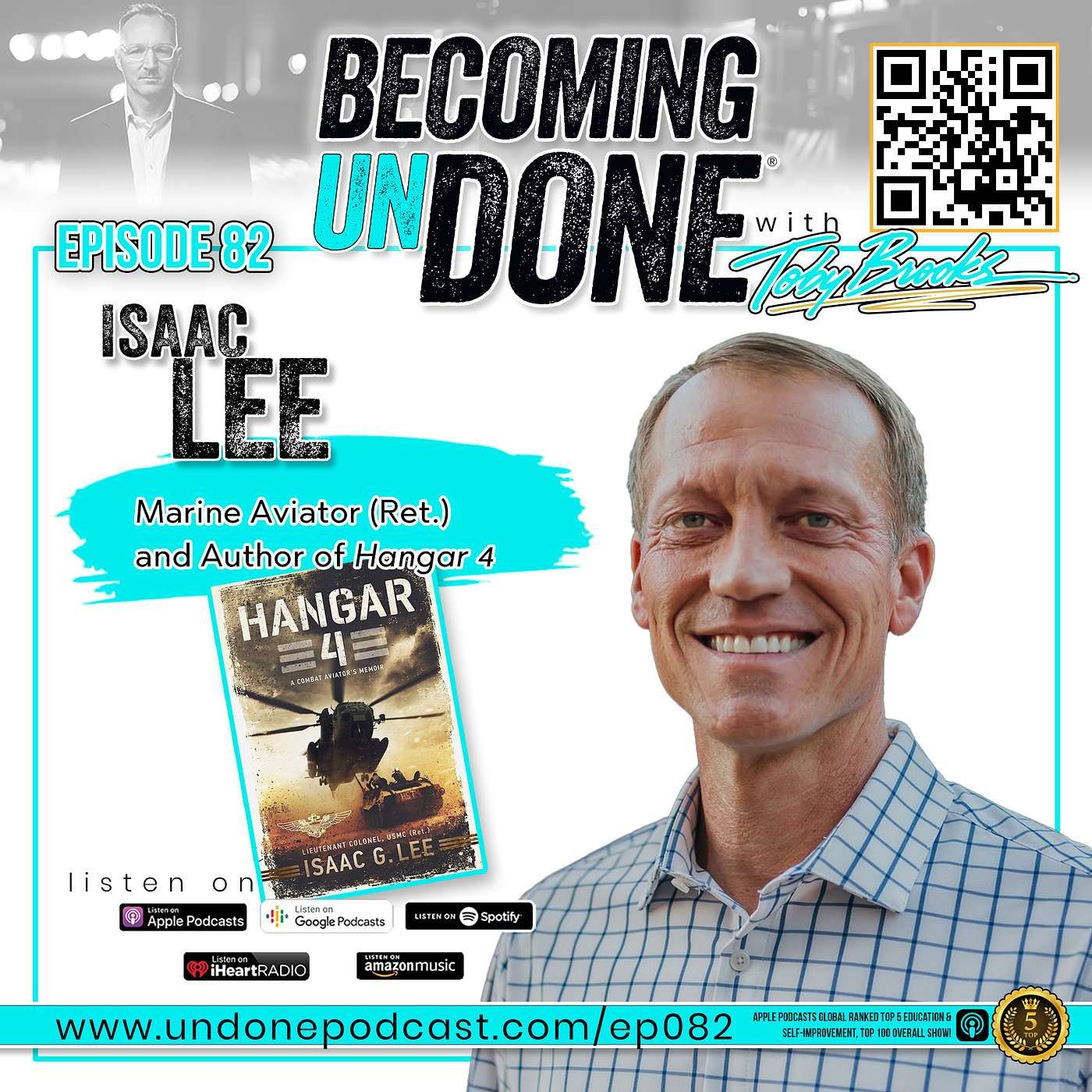 082 | UNCOMMON with Isaac Lee, Marine Aviator (Ret.) and Author of Hangar 4 episode artwork