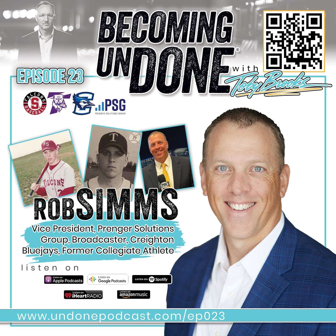 023 | GETTIN' HECTIC with Rob Simms, Creighton University Women's Basketball Broadcaster and Vice President of Prenger Solutions Group episode artwork