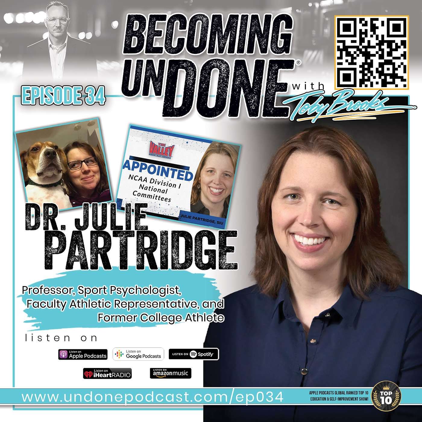 034 | PROFESSOR GEN X with Dr. Julie Partridge, Professor, Sport Psychologist, and Former College Athlete