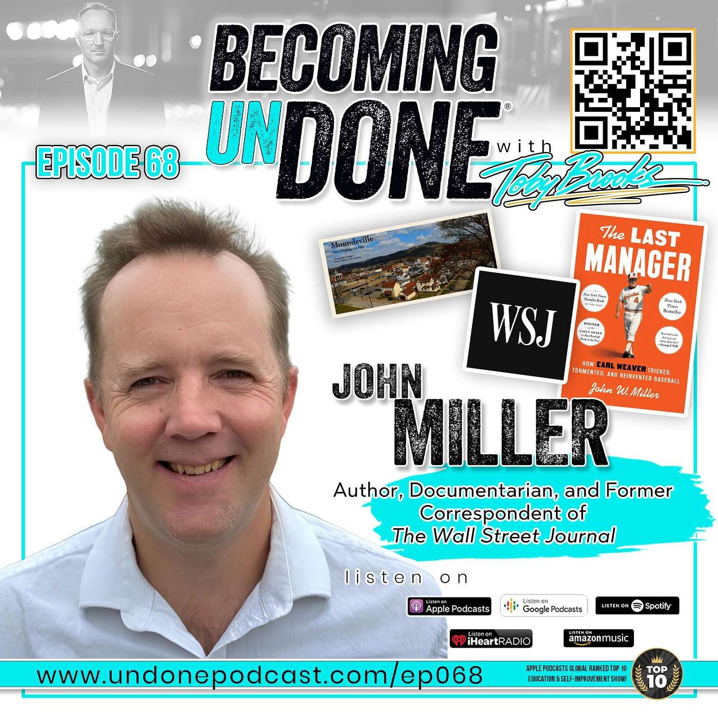 068 | ONE WORD at a TIME with John Miller, Author, Documentarian, and Former Correspondent of the Wall Street Journal episode artwork