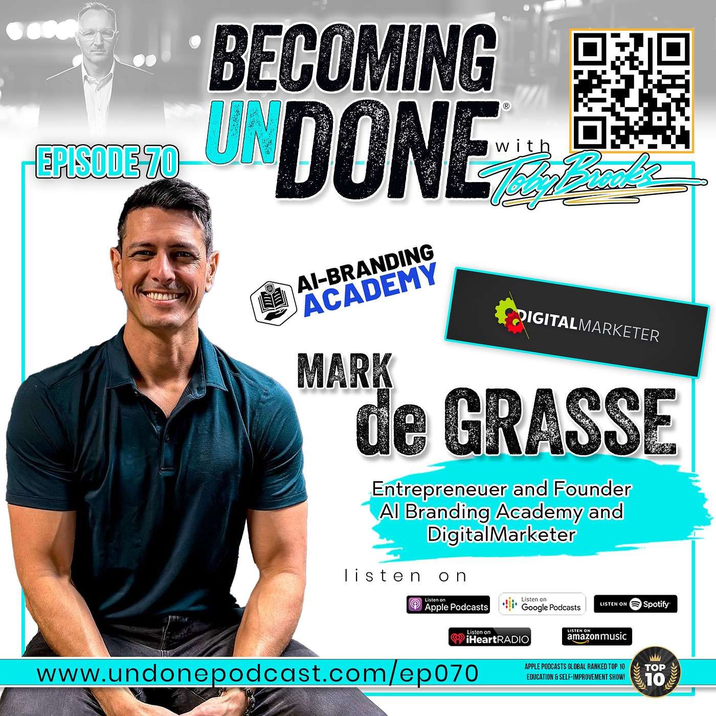 070 | RESET with Mark de Grasse, Entrepreneur and President of DigitalMarketer episode artwork