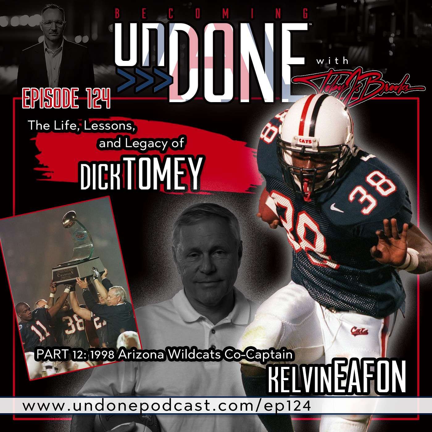 124 | Dick Tomey Part 12: Heart and Hustle with Arizona Wildcat Legend Kelvin Eafon