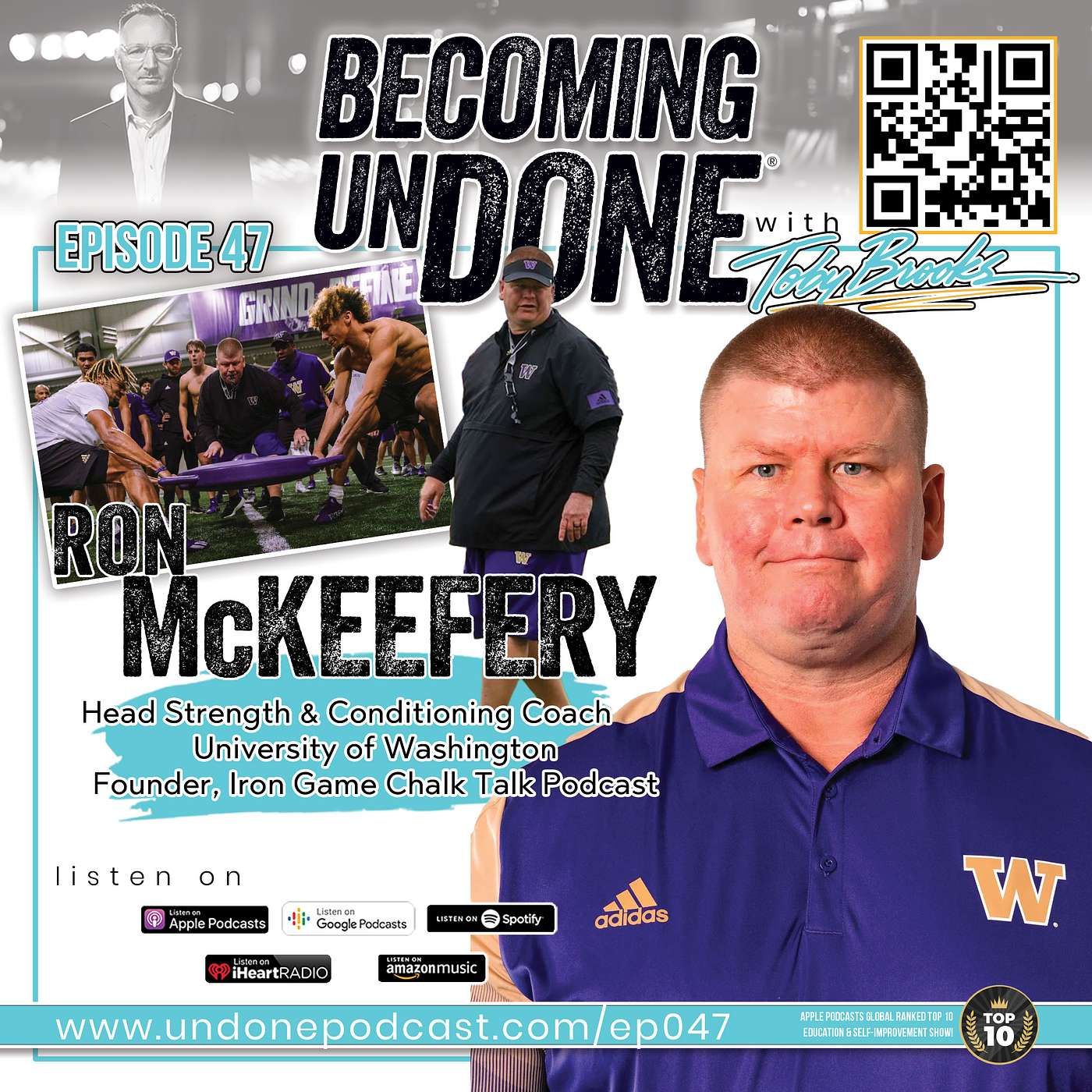 047 | EARNED with Ron McKeefery, Head Strength Coach, University of Washington episode artwork