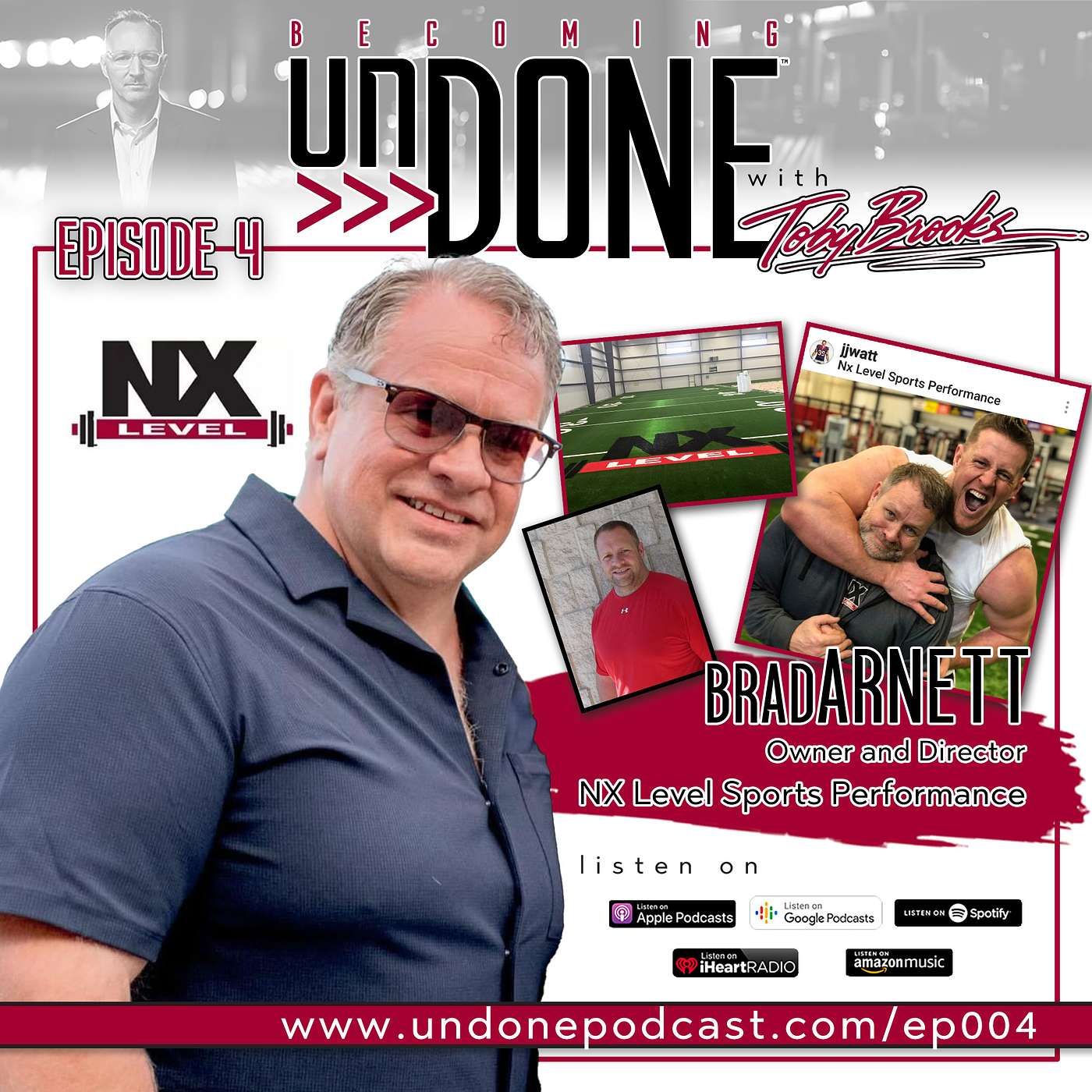 004 | STRENGTH with Brad Arnett, Founder and Strength Coach, NX Level Sports Performance episode artwork