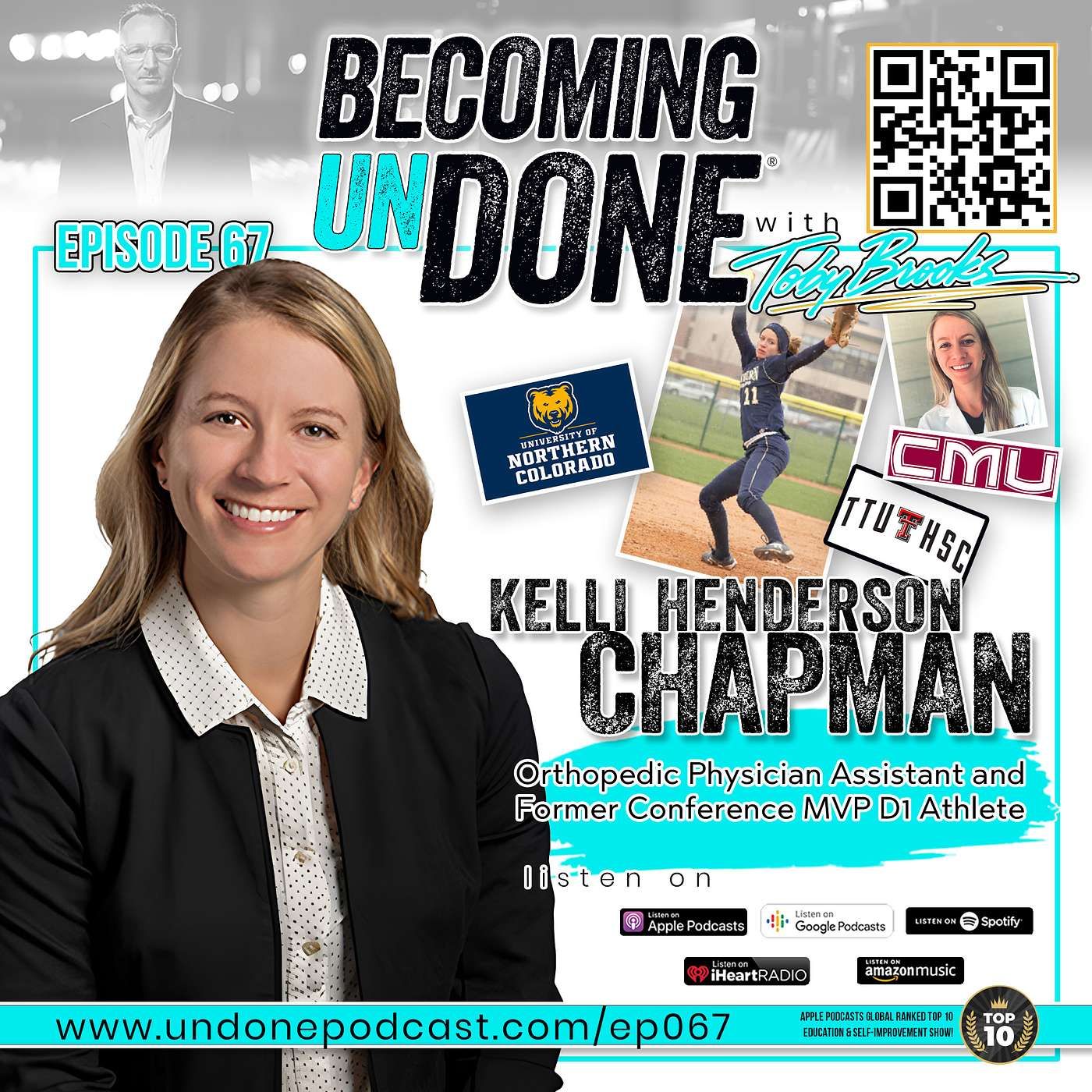 067 | CONTROL with Kelli (Henderson) Chapman, Orthopedic Physician Assistant and Former Conference MVP D1 Athlete episode artwork