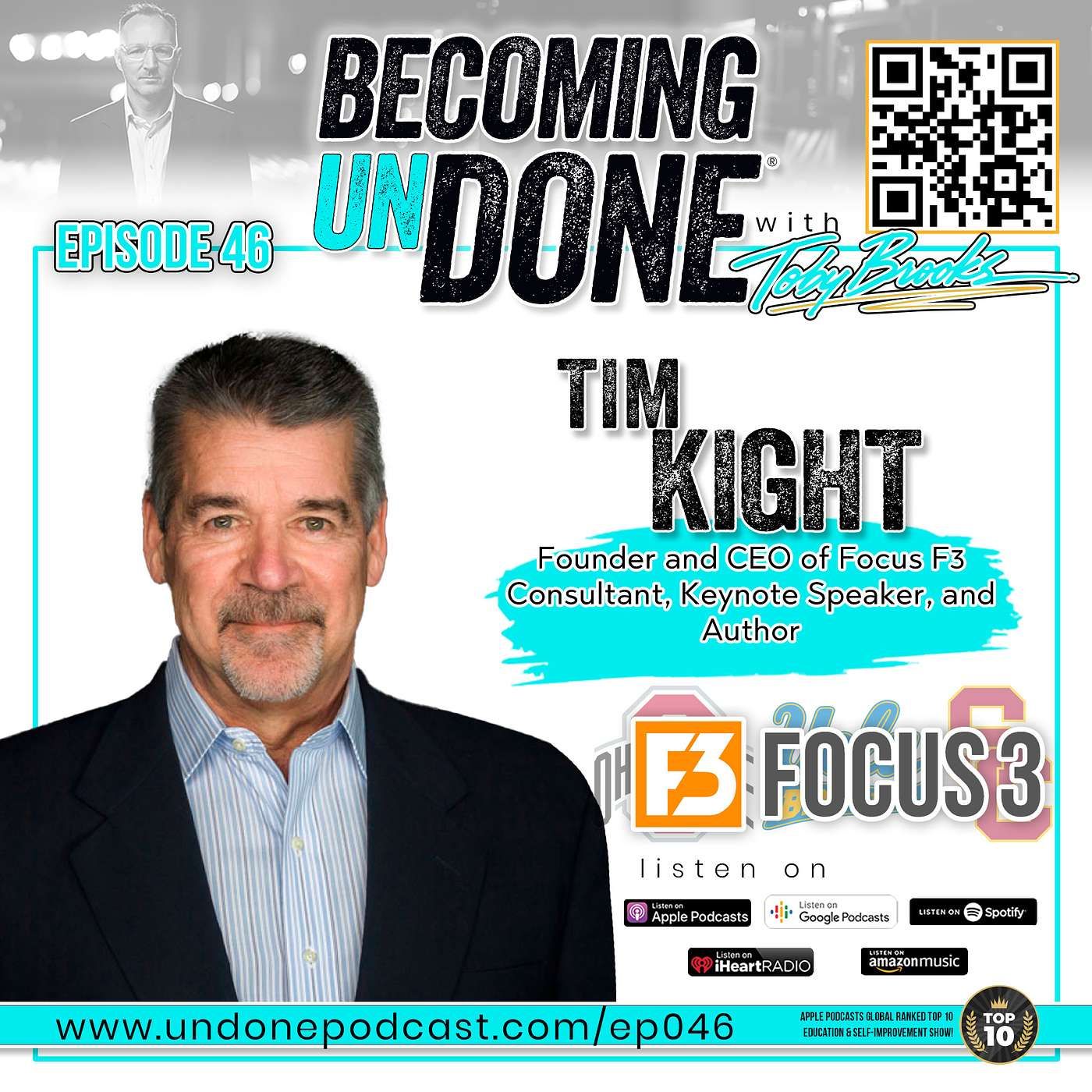 046 | HURDLES with Tim Kight, Speaker, Author, and Founder of Focus3 episode artwork