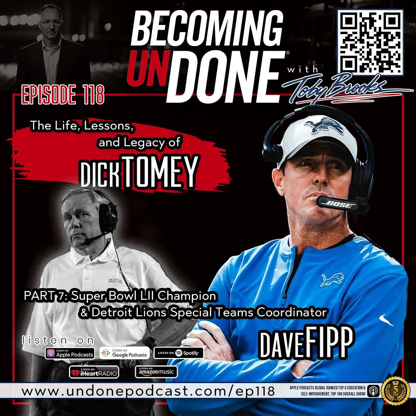 118 | Part 7: Coach Dave Fipp Reflects on Coach Dick Tomey's Enduring Legacy and Leadership