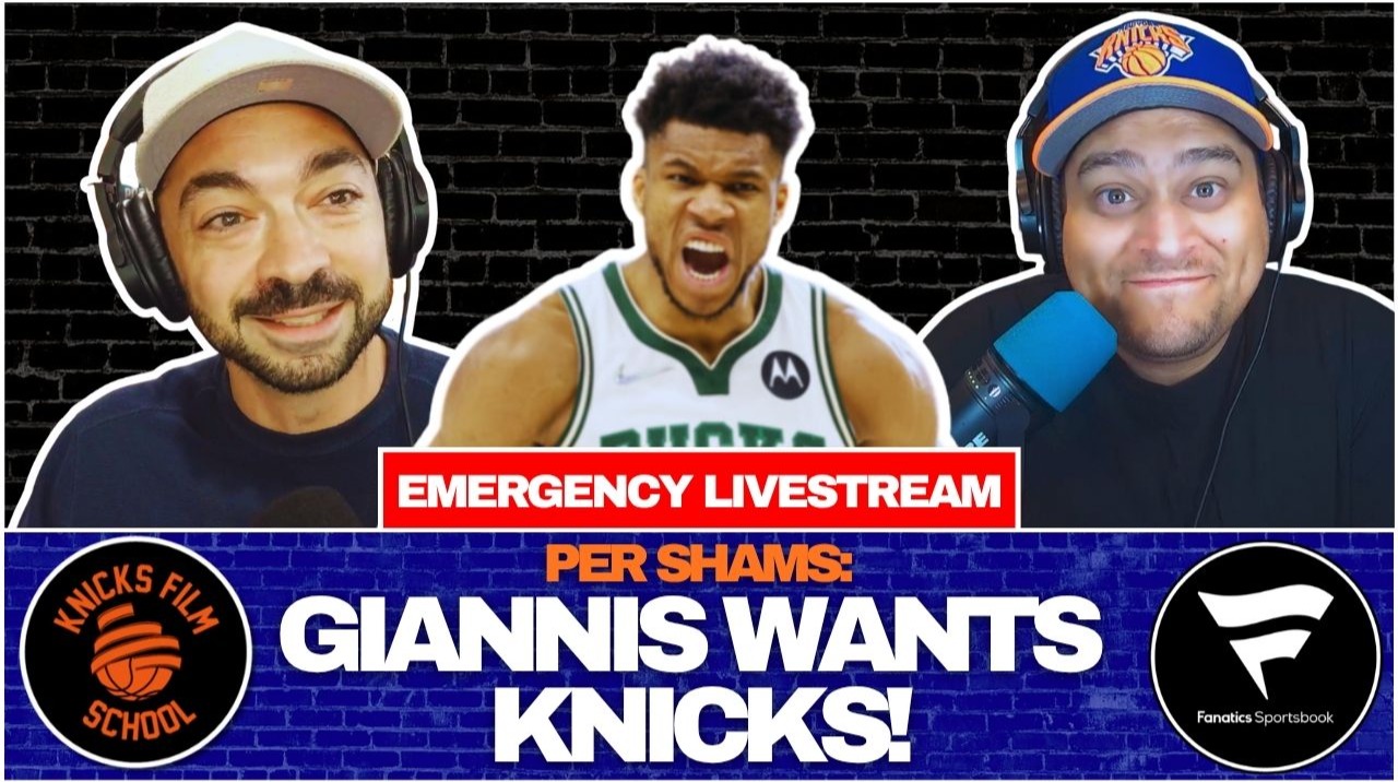 BREAKING - Giannis to the Knicks??? NY/MIL discussed FREAK trade this summer! | EMERGENCY LIVESTREAM
