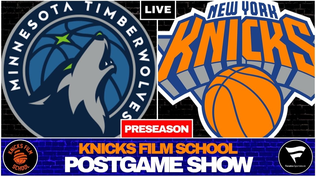 Knicks vs Timberwolves - Recap & Reaction | PRESEASON POSTGAME SHOW