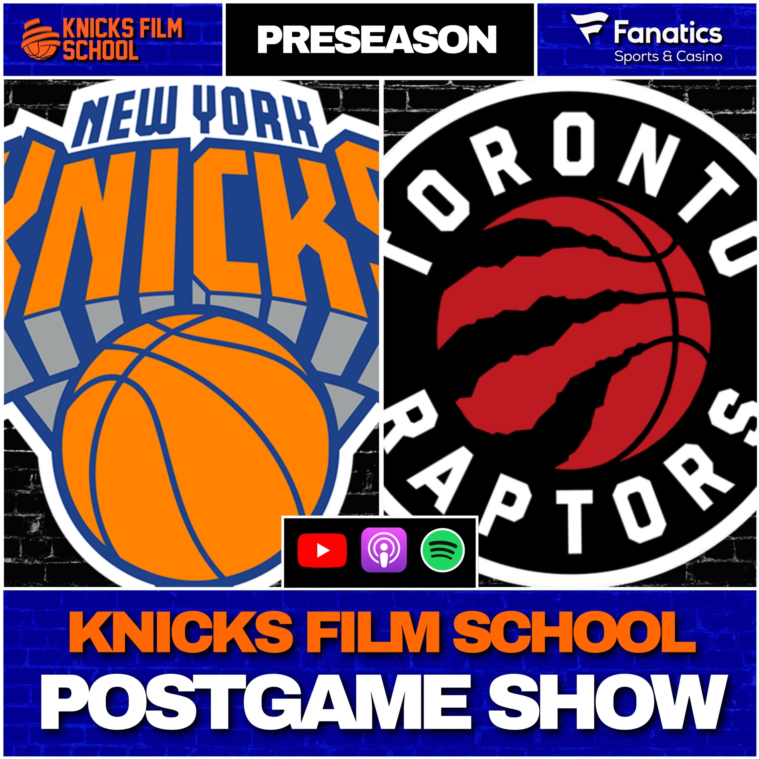 Knicks at Raptors (PRESEASON) - Recap & Reaction | POSTGAME SHOW | Knicks Film School