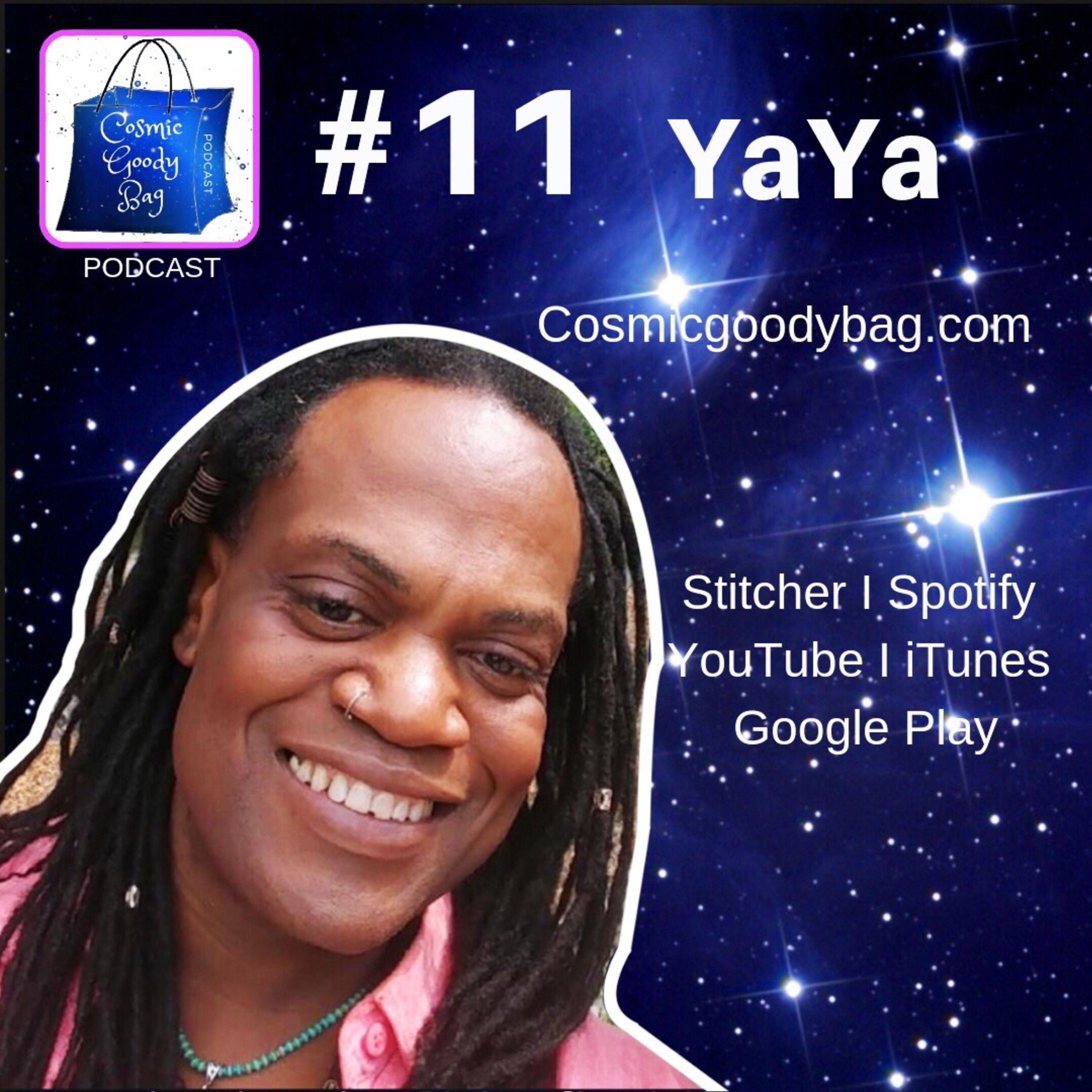 "The Shaman with Heroic Jamaican Roots, Voodoo and The Essenes" ft. YaYa episode artwork