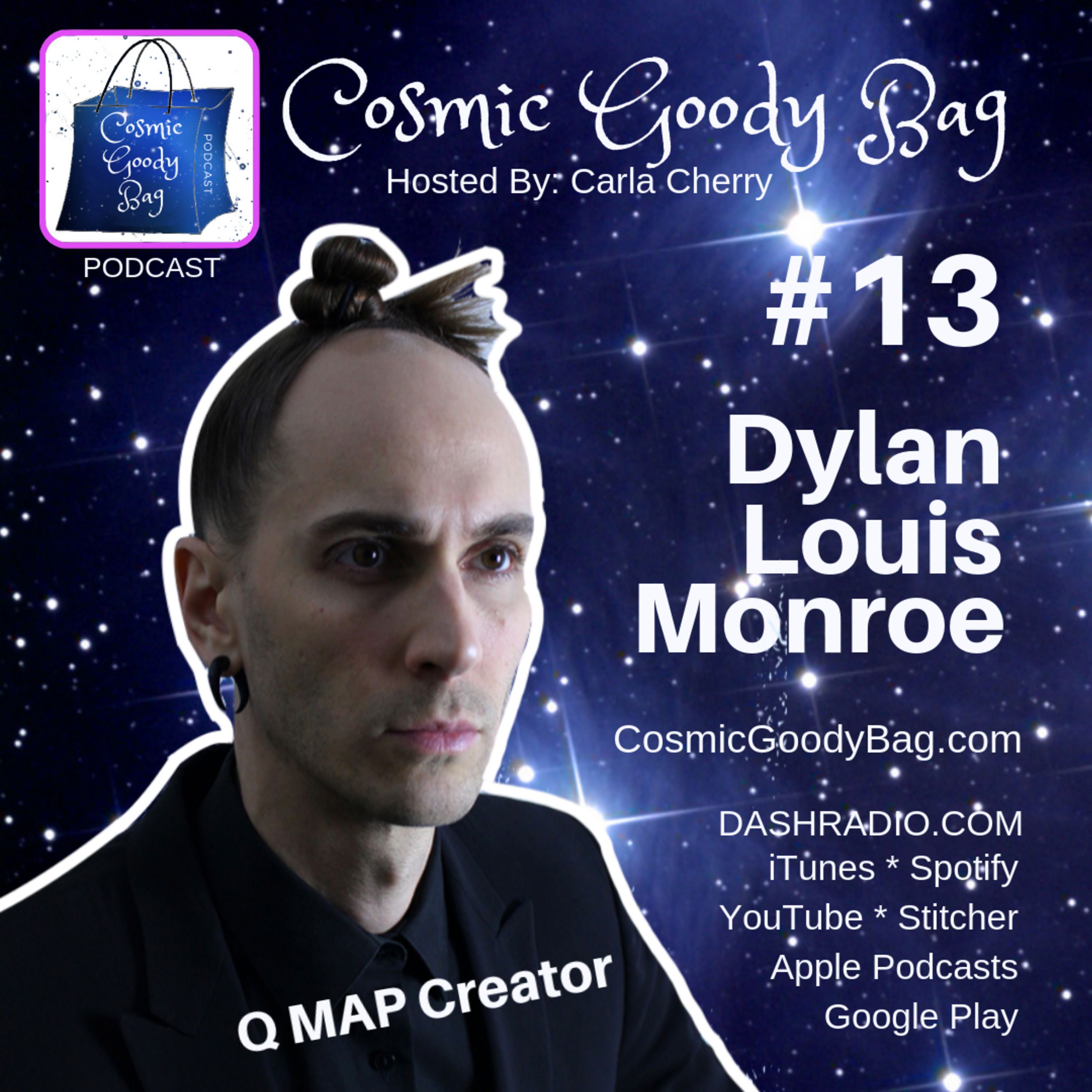 "Talking Conspiracies With The Q Map Creator" ft. Dylan Louis Monroe