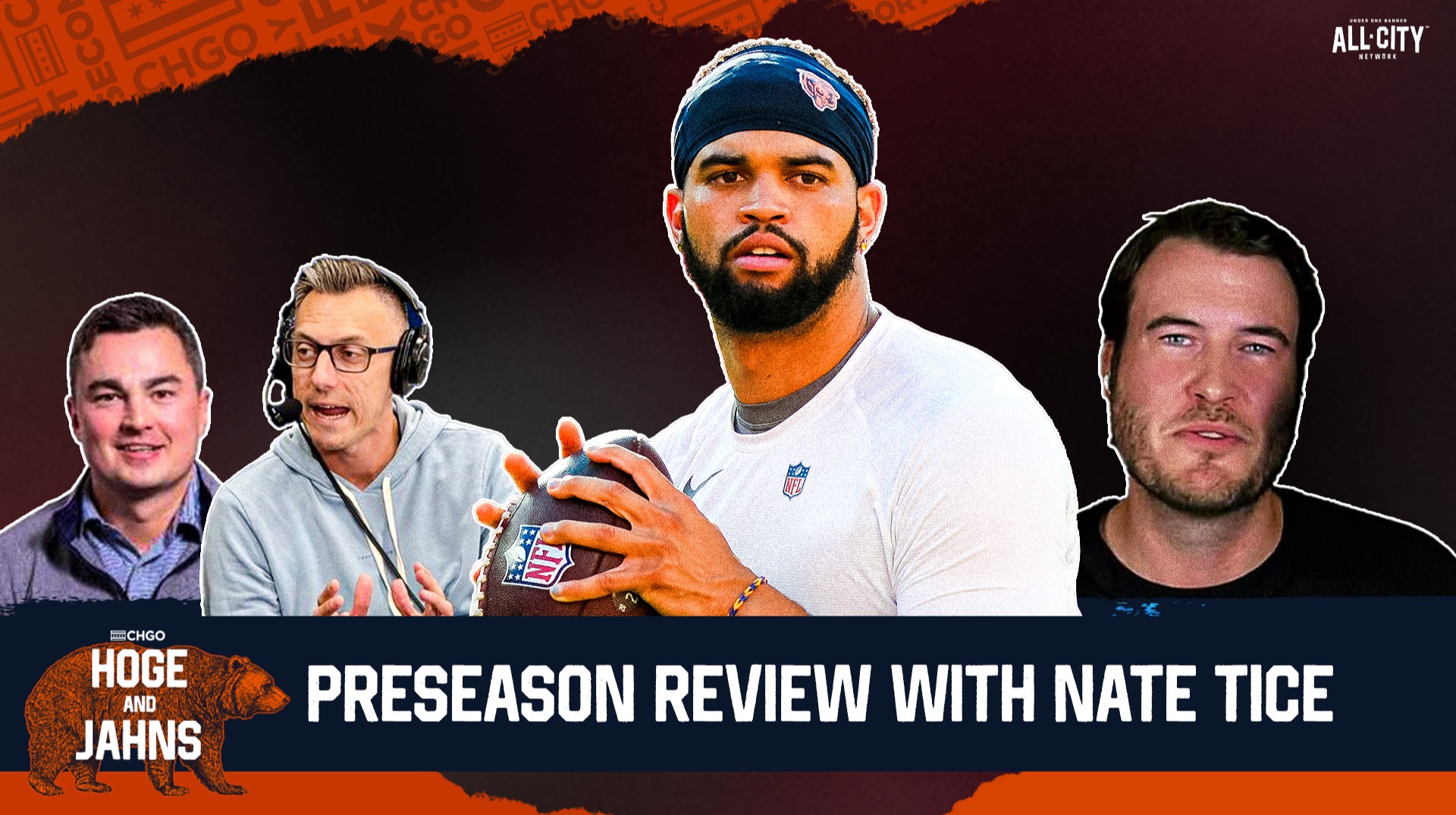 Caleb Williams Training Camp, Preseason Review with Nate Tice