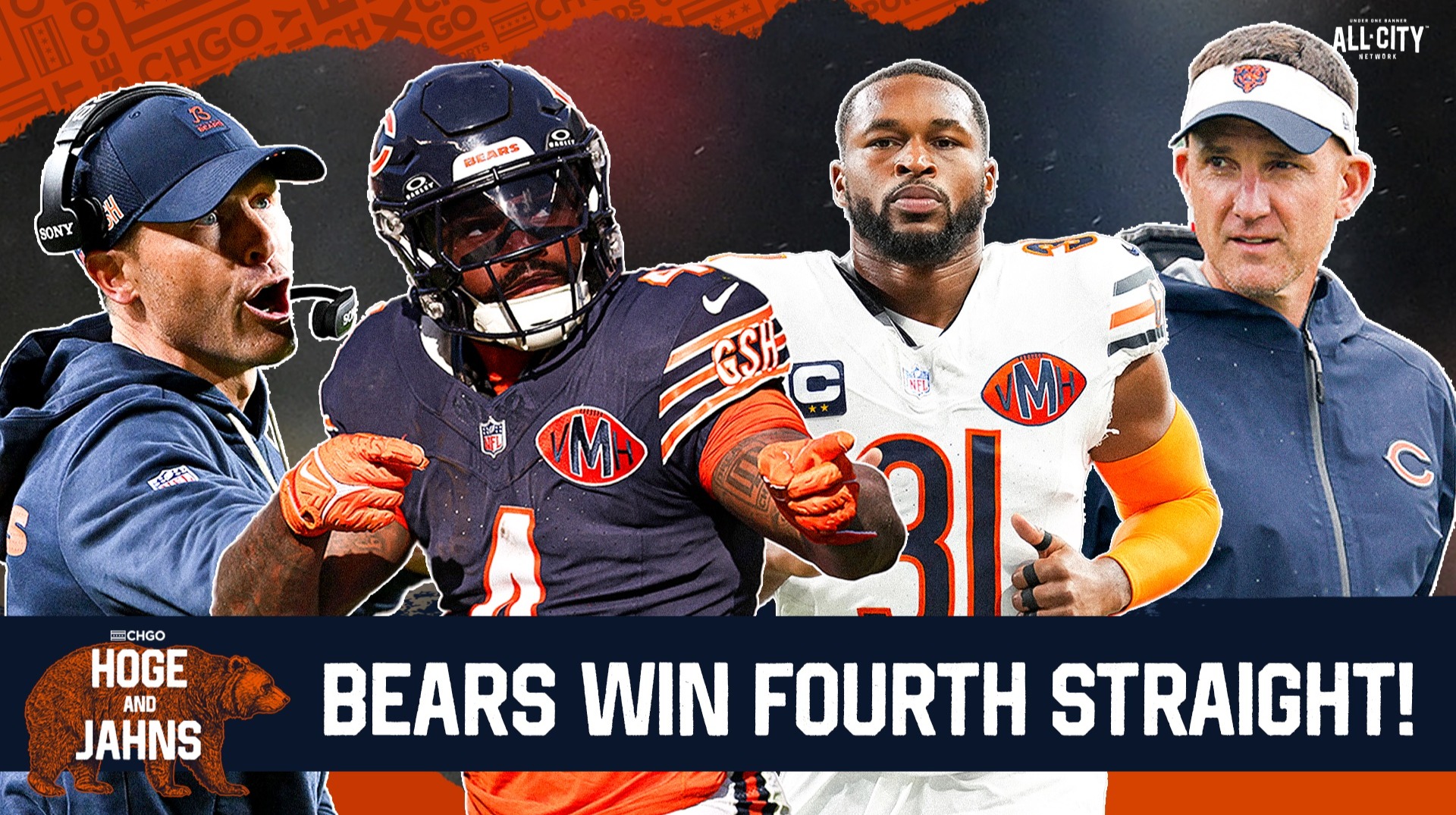GOING STREAKING: Ben Johnson’s Run Game Leads Chicago Bears to Fourth Straight Win!