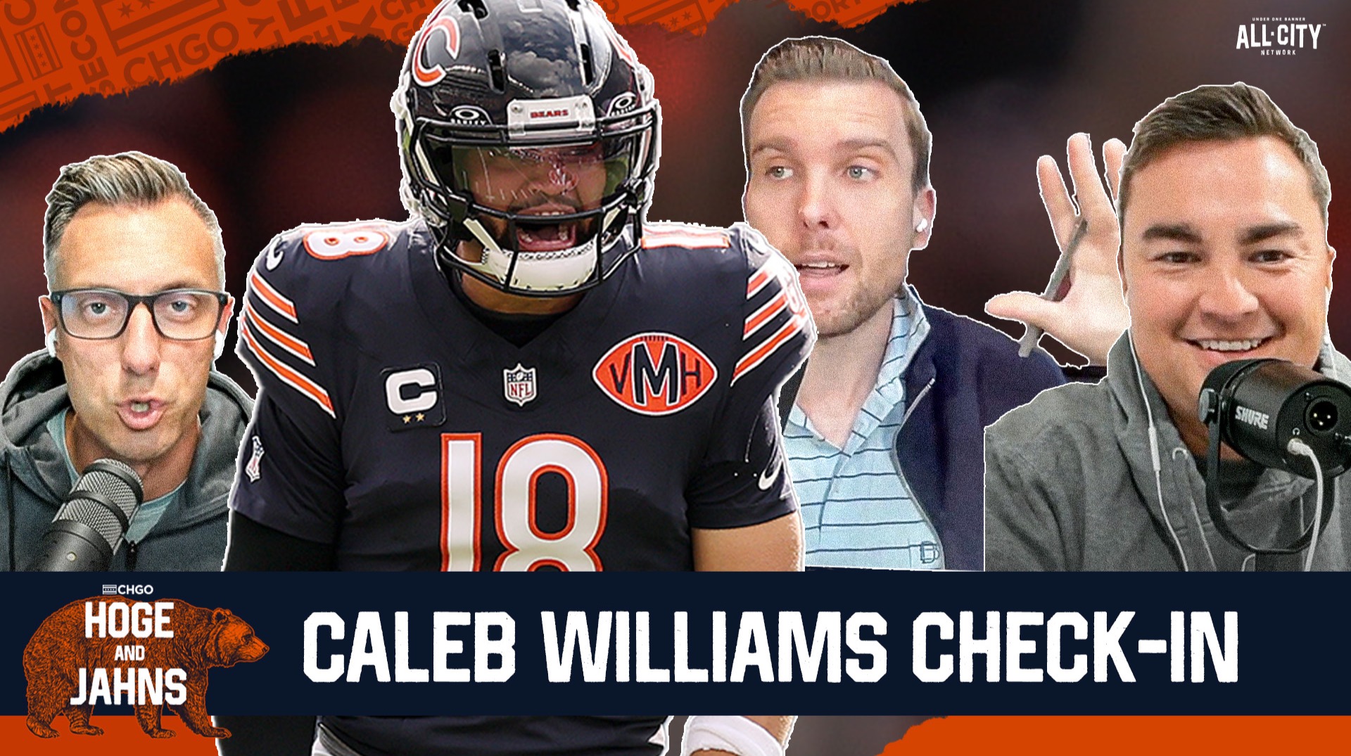 Caleb Williams Check-In with Kevin Clark
