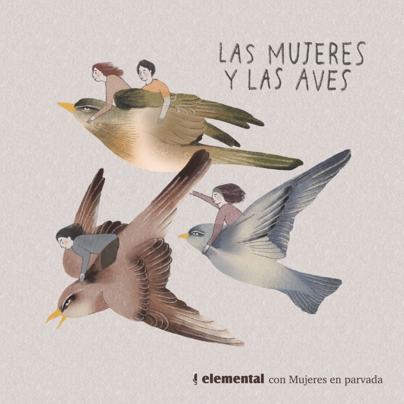 Las mujeres y las aves